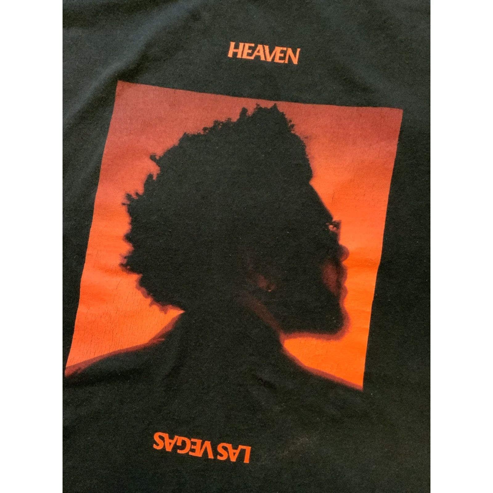 Vintage The Weeknd XO Heaven Or Las Vegas T-Shirt Sz. L Black Mens Graphic Official Merch Size US L / EU 52-54 / 3 - 5 Thumbnail