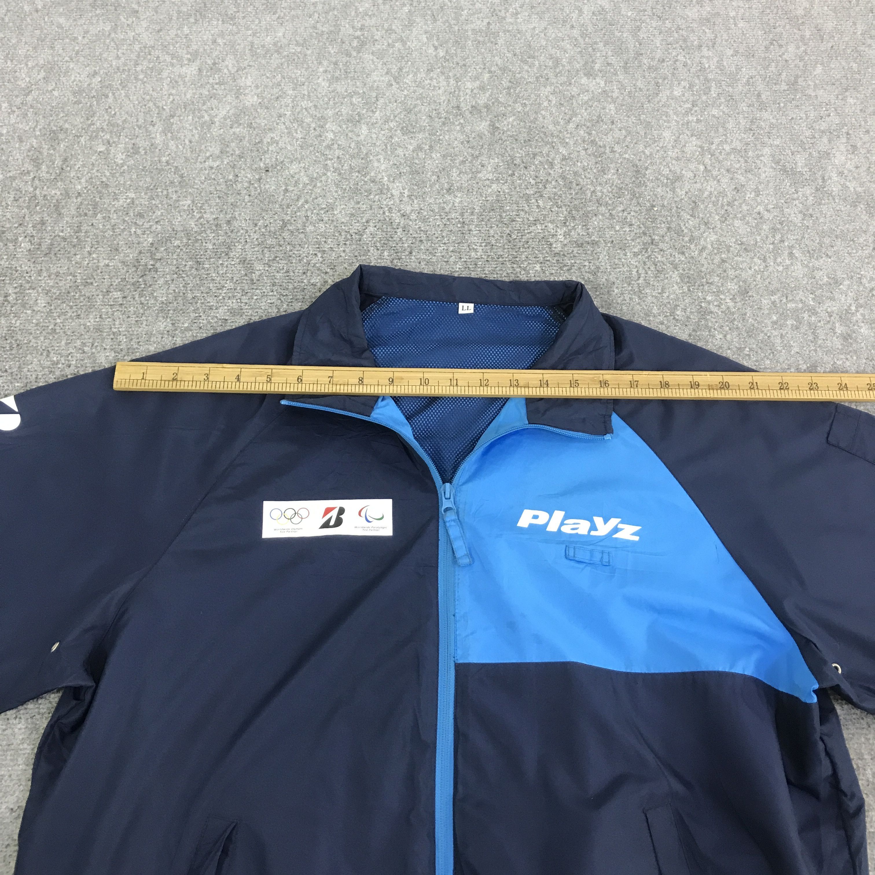 Japanese Brand playz olympics x Bridgestone light jacket K121B11 Size US L / EU 52-54 / 3 - 6 Thumbnail