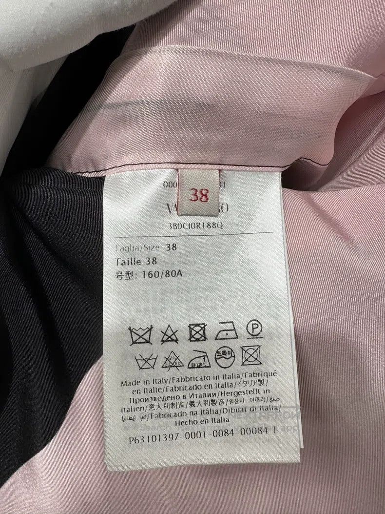 Valentino Valentino Pink and black color-blocked mulberry silk shirt Size XS / US 0-2 / IT 36-38 - 4 Thumbnail