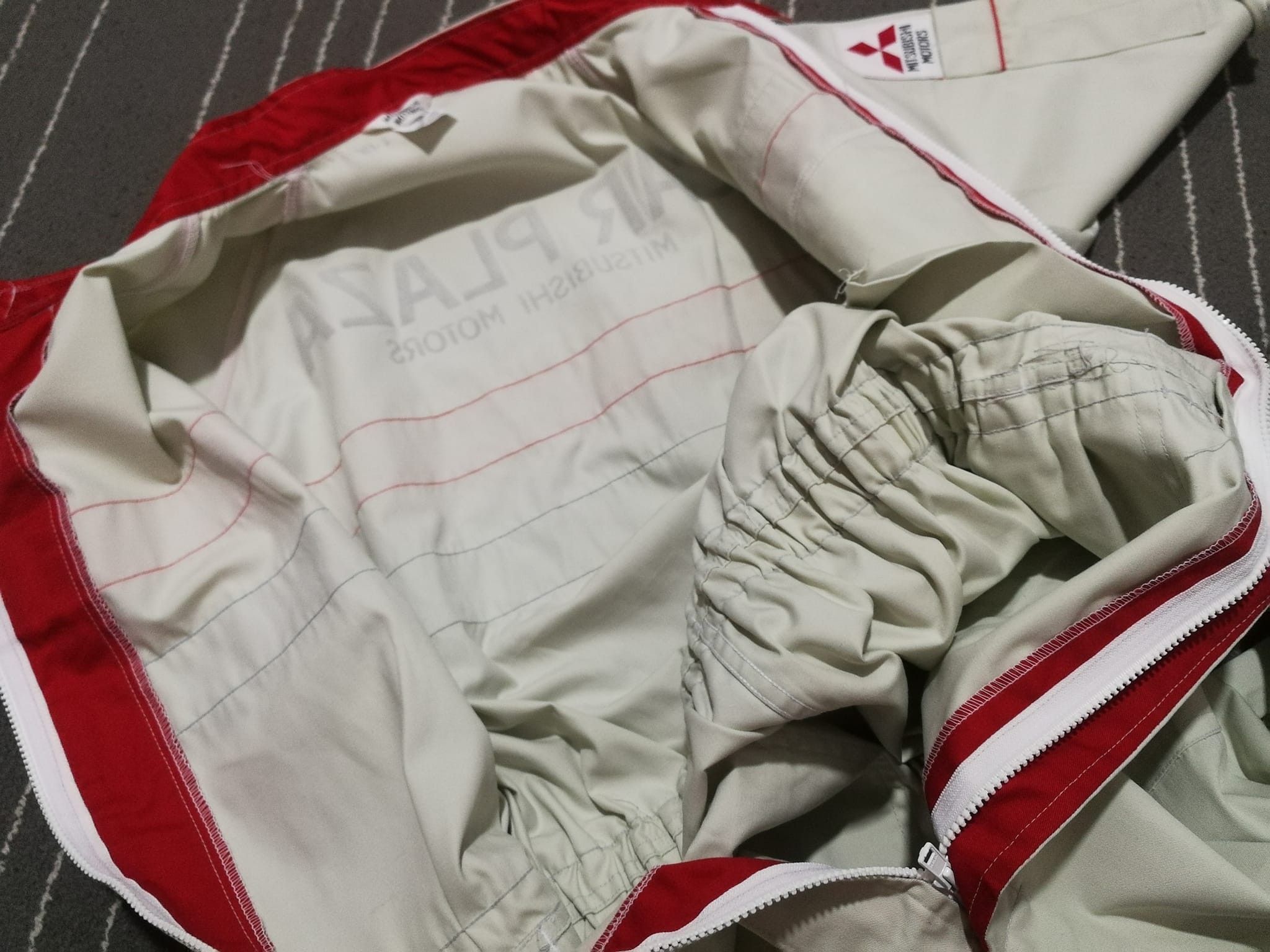 Japanese Brand Vintage MITSUBISHI MOTOR car plaza coverall XS w26-33 Size US 28 / EU 44 - 9 Thumbnail