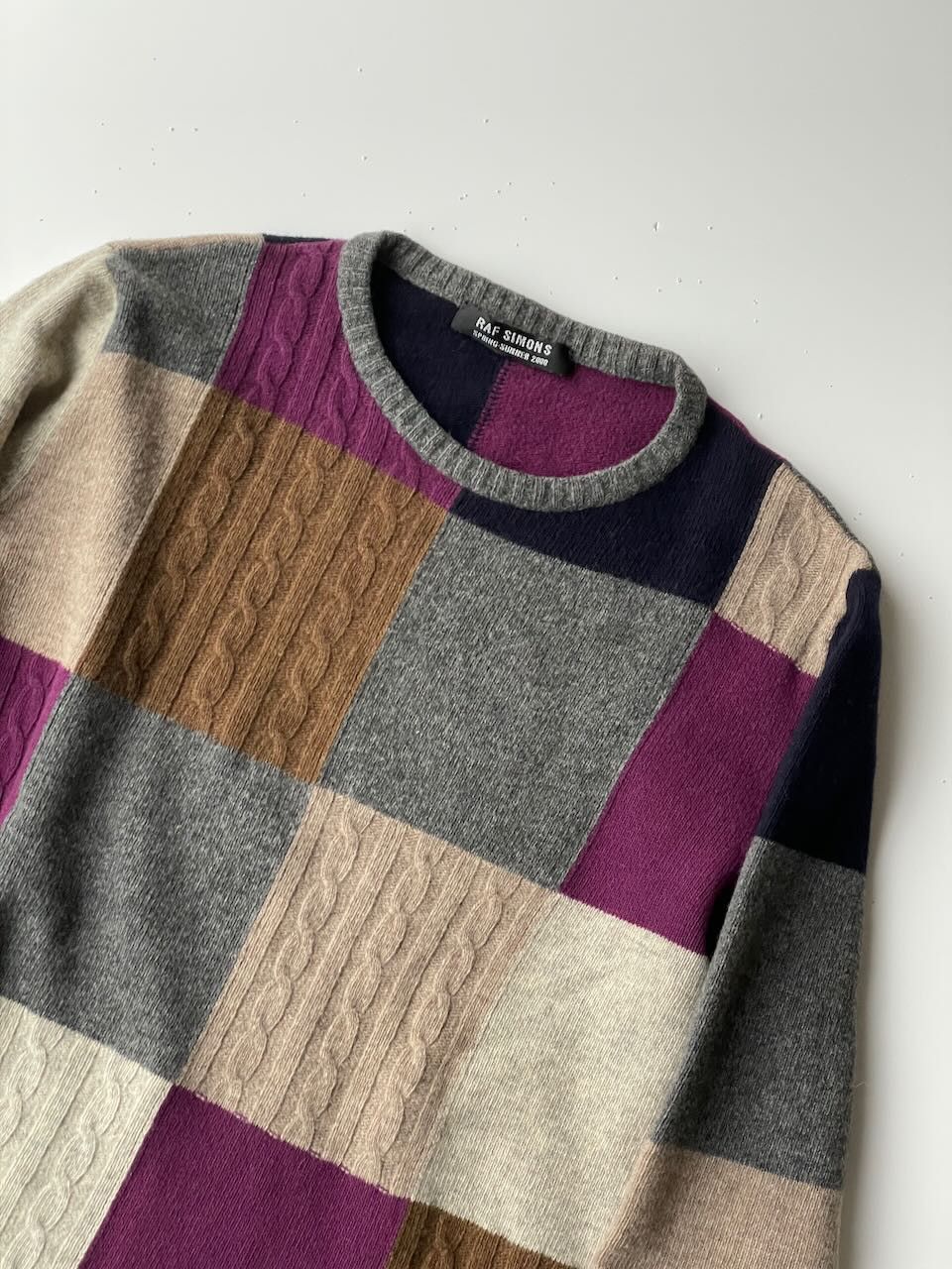 Raf Simons Archive SS2000 Multi-colour knit Size US M / EU 48-50 / 2 - 2 Thumbnail