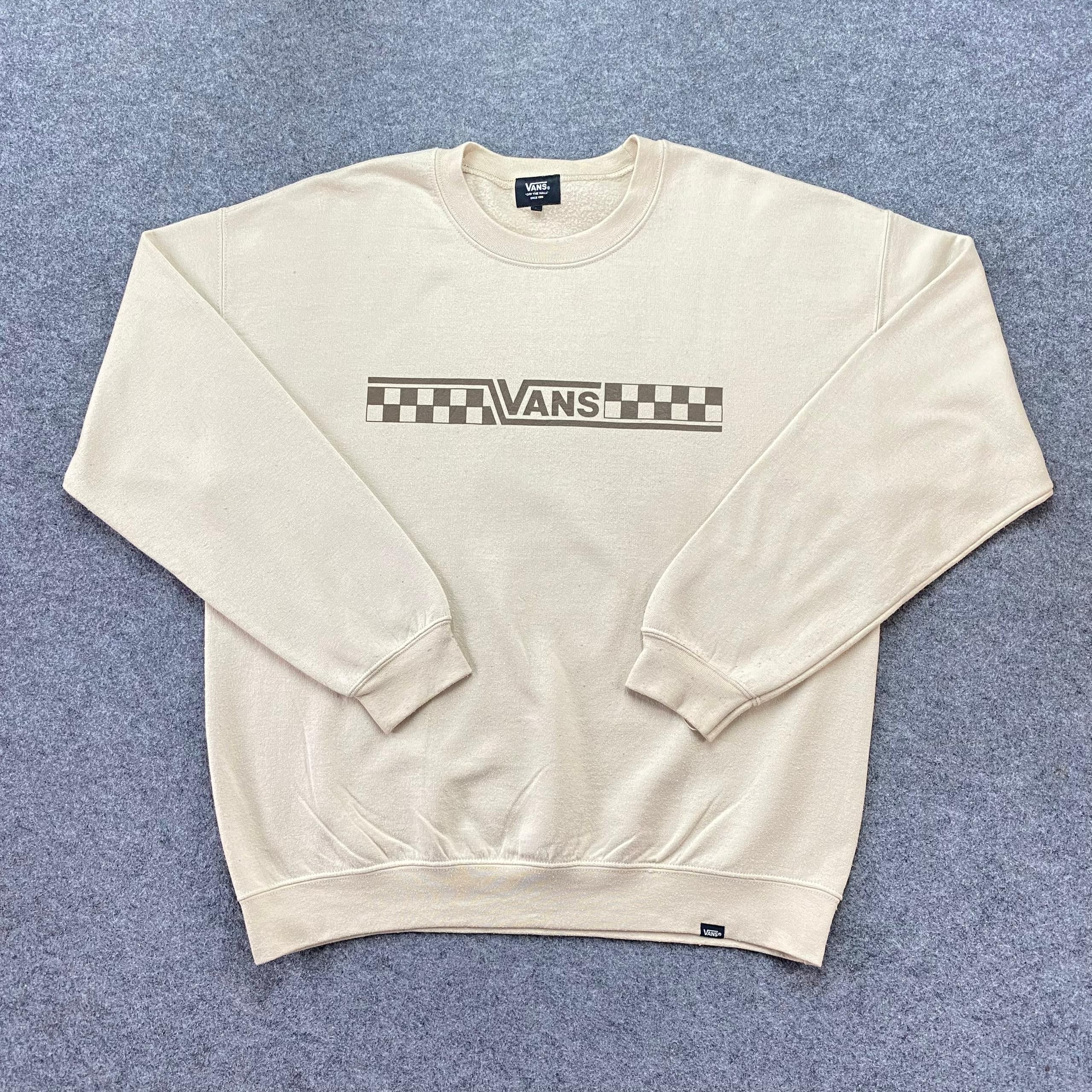 Vans Vintage 90s Vans Off The Wall Sweatshirt Size US L / EU 52-54 / 3 - 2 Thumbnail