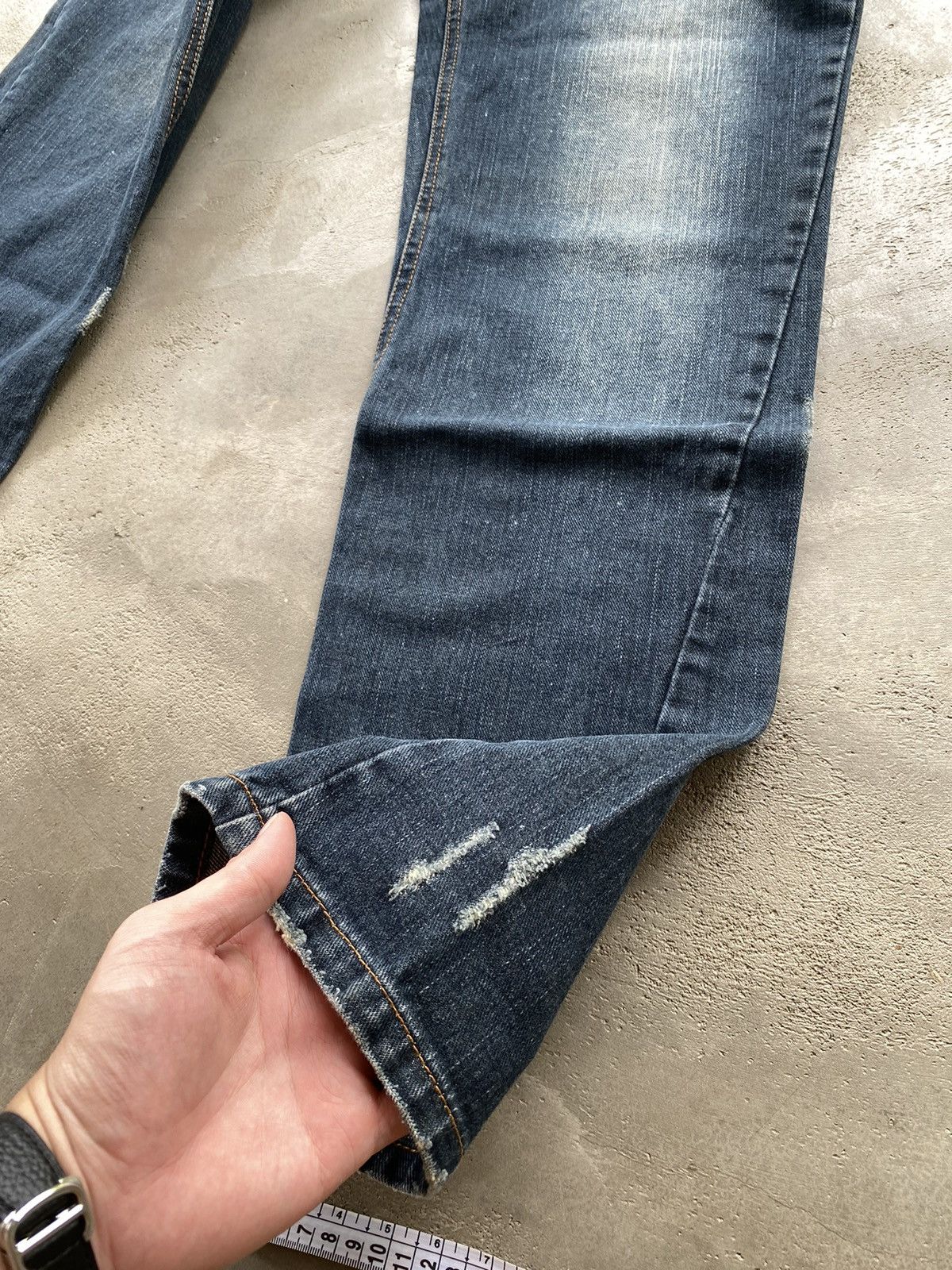 If Six Was Nine × Japanese Brand Vintage Karakuri Japanese Denim Jeans Size US 32 / EU 48 - 8 Thumbnail