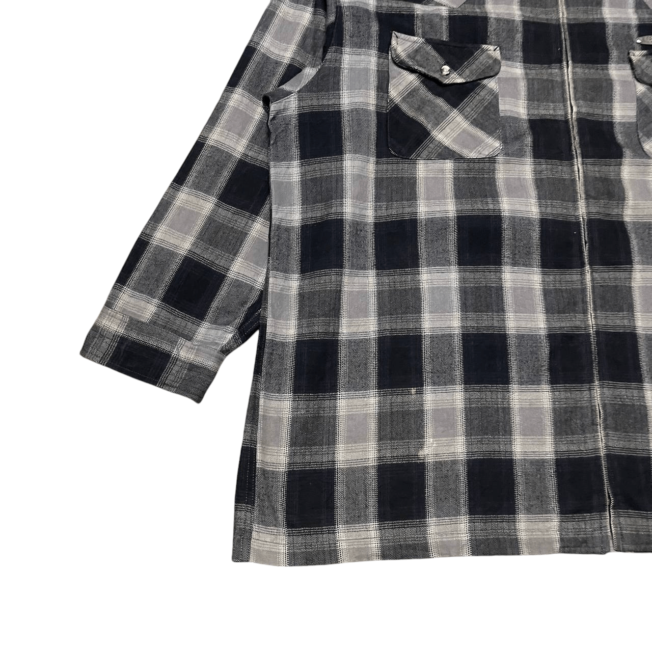 Kansai Yamamoto Vintage Kansai Jeans by Kansai Yamamoto Plaid Jacket Size US XXL / EU 58 / 5 - 3 Thumbnail