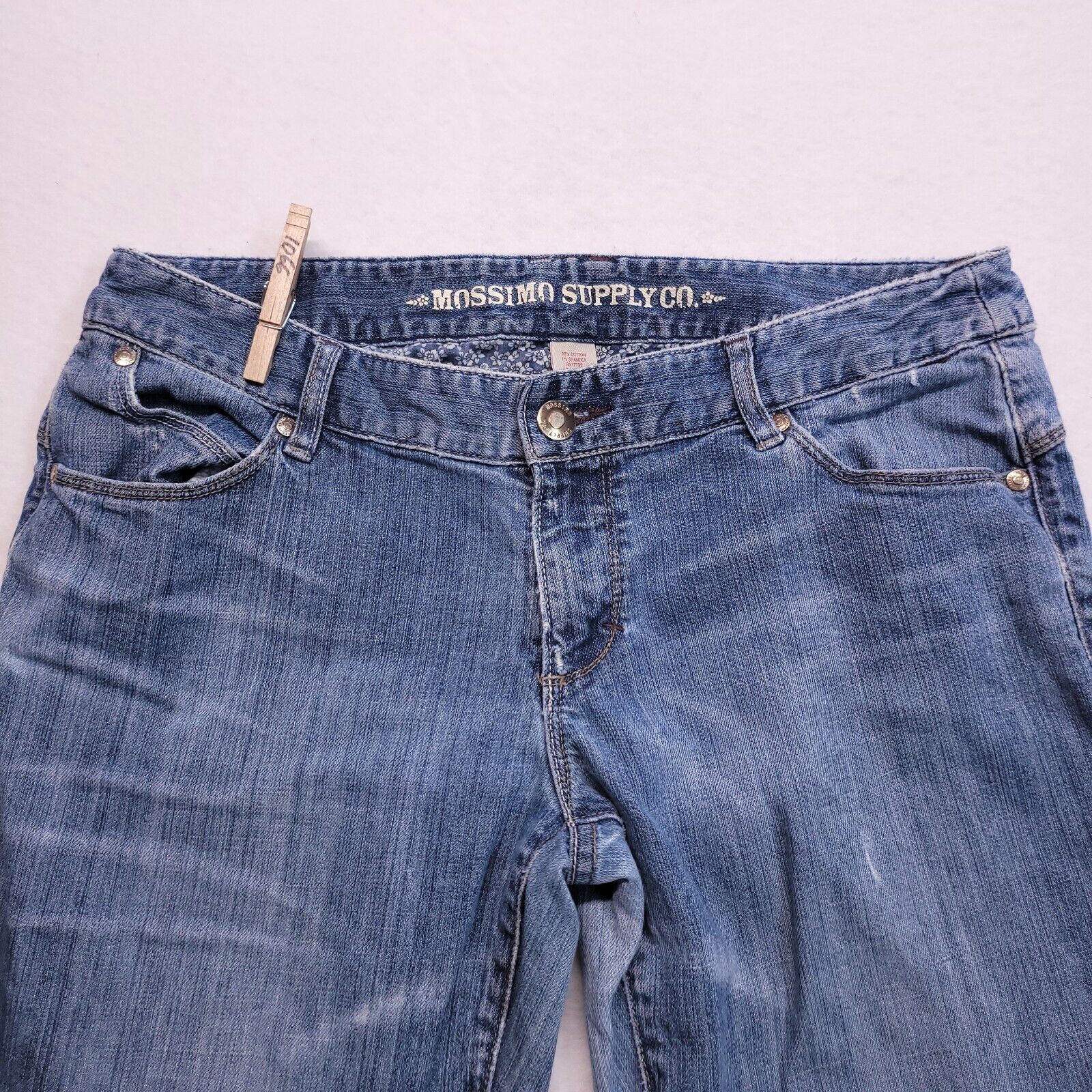 Mossimo Mossimo Supply Co Boot Cut Denim Jeans Womens Size 13 Blue Size 32" / US 10 / IT 46 - 1 Thumbnail