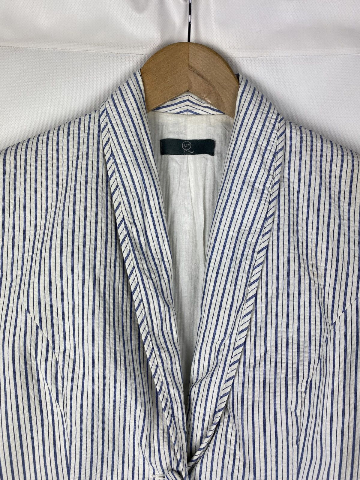 Alexander McQueen × MCQ Mcq Alexander McQueen ladies striped blazer jacket size 44 Size M / US 6-8 / IT 42-44 - 9 Thumbnail