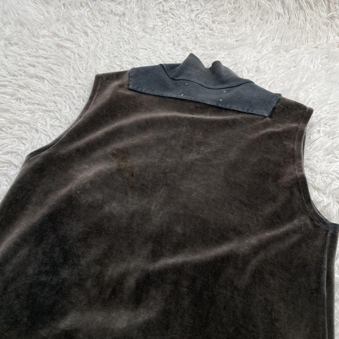 Maison Margiela Maison Margiela Velvet Patchwork Zipper Vest Size US M / EU 48-50 / 2 - 5 Thumbnail