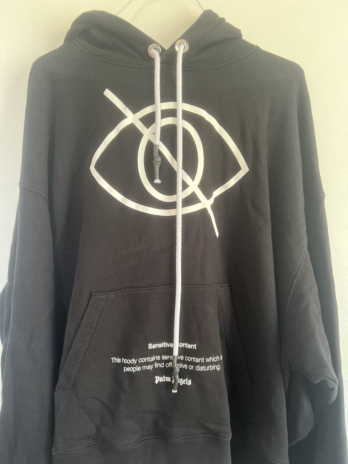 Palm Angels Palm Angels “Sensitive Content” Hoodie Size US XL / EU 56 / 4 - 3 Thumbnail