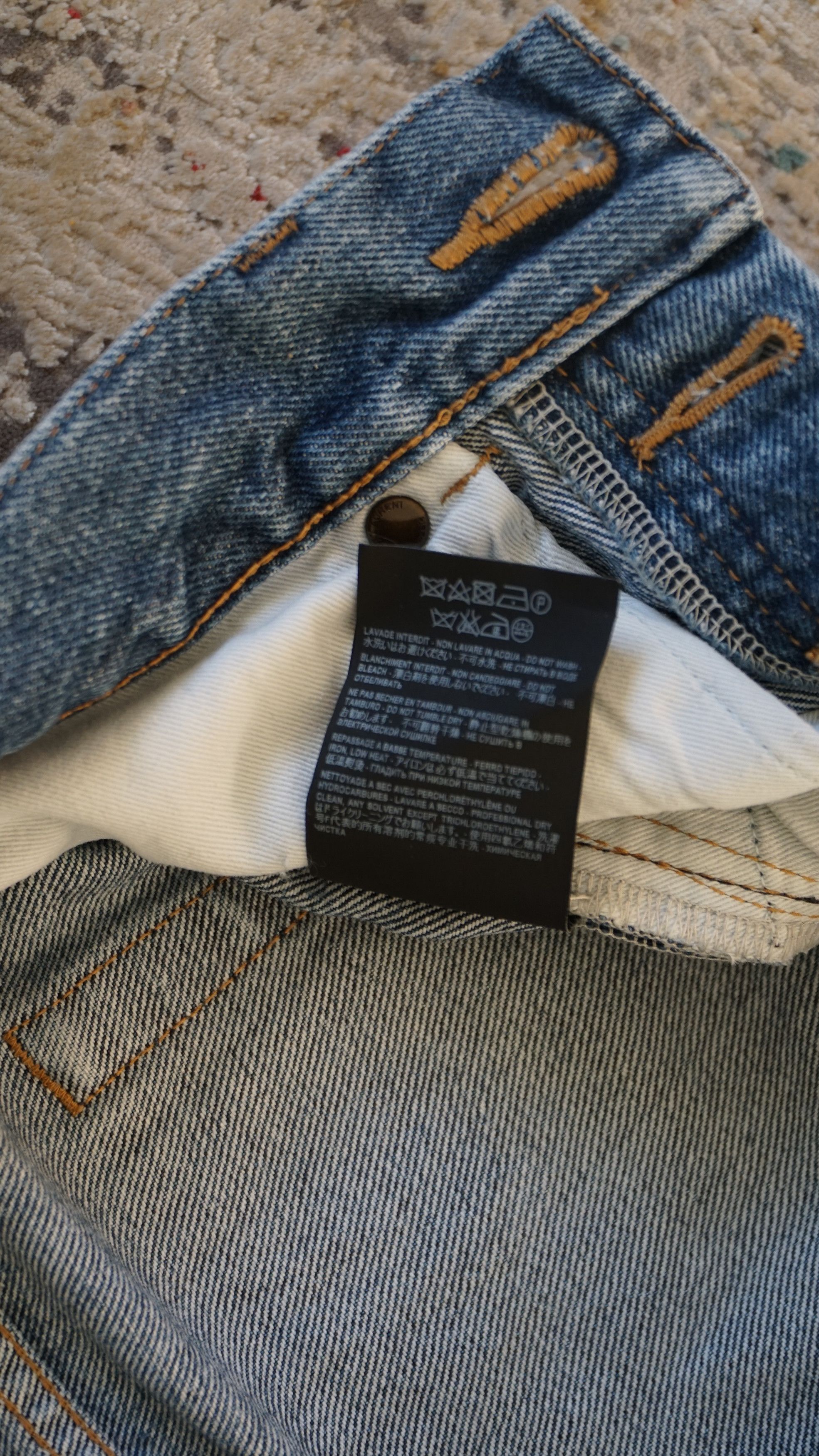 Saint Laurent Paris Saint Laurent SS18 denim light blue Size US 31 - 5 Thumbnail