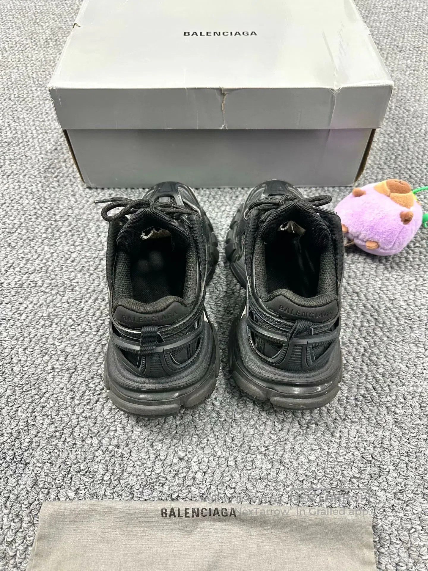 Balenciaga Balenciaga Black Dad Shoes| Size US 5.5 / IT 35.5 - 3 Thumbnail