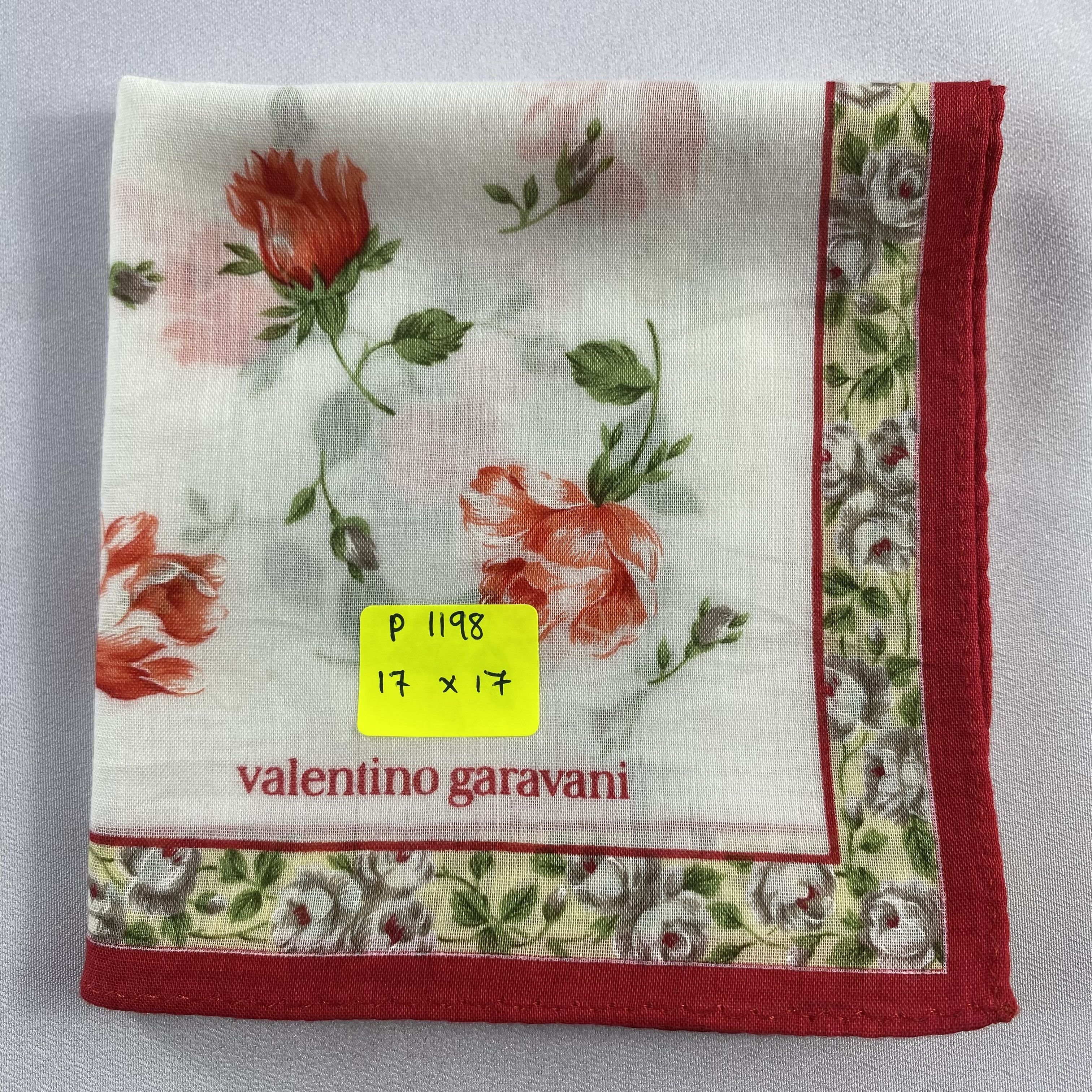 Valentino × Vintage Valentino Garavani Bandana/ Handkerchief / Neckerchief-P1198 Size ONE SIZE - 5 Thumbnail