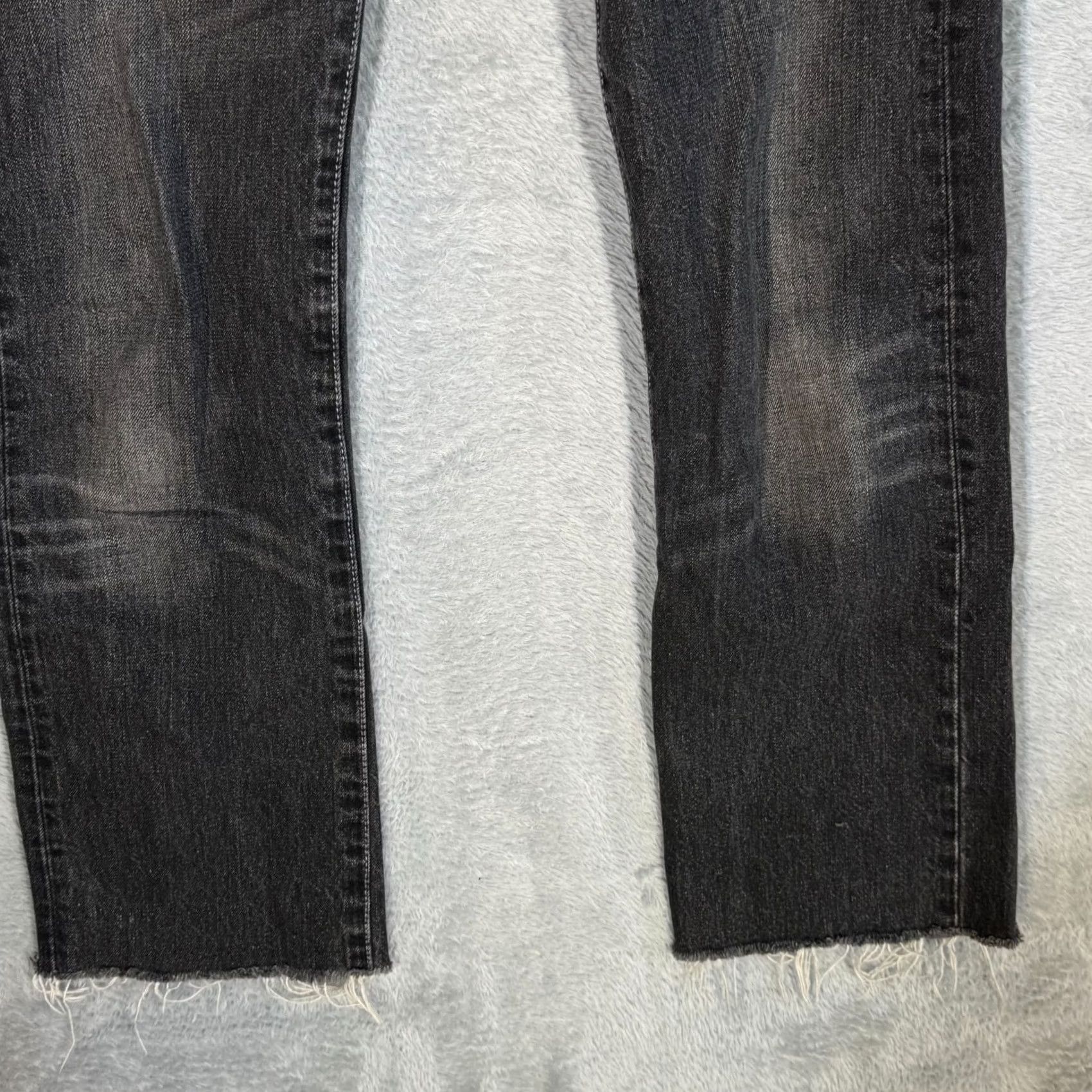 Levi's Levi’S 501 Mens Jeans – Black Denim, Button Fly, 29x32 Size US 29 - 5 Thumbnail