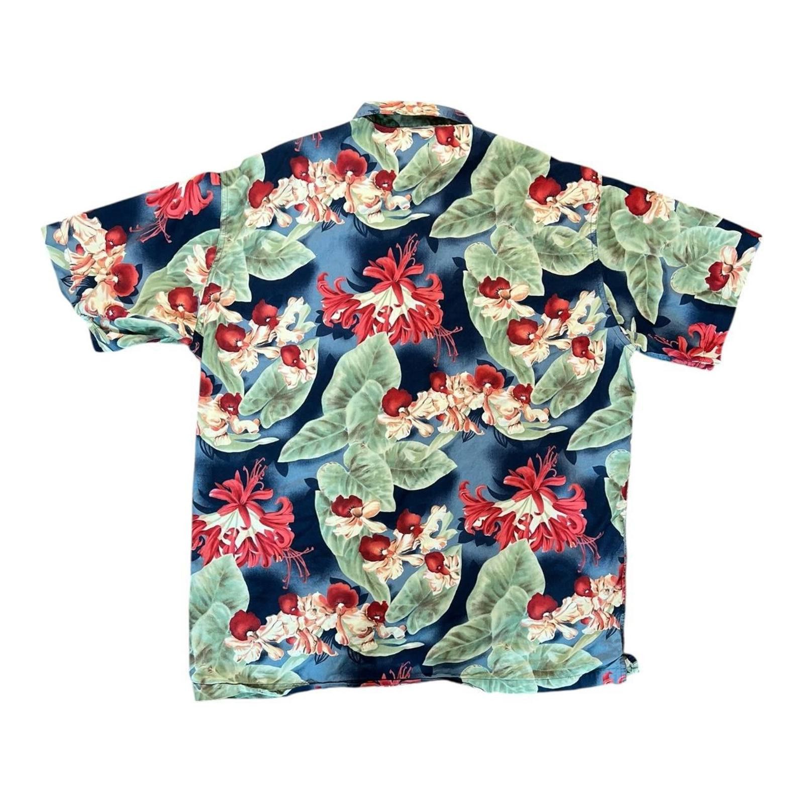 Lauren Ralph Lauren Vintage Chaps Ralph Lauren Loop Collar Camp Hawaiian Shirt Size US L / EU 52-54 / 3 - 2 Thumbnail