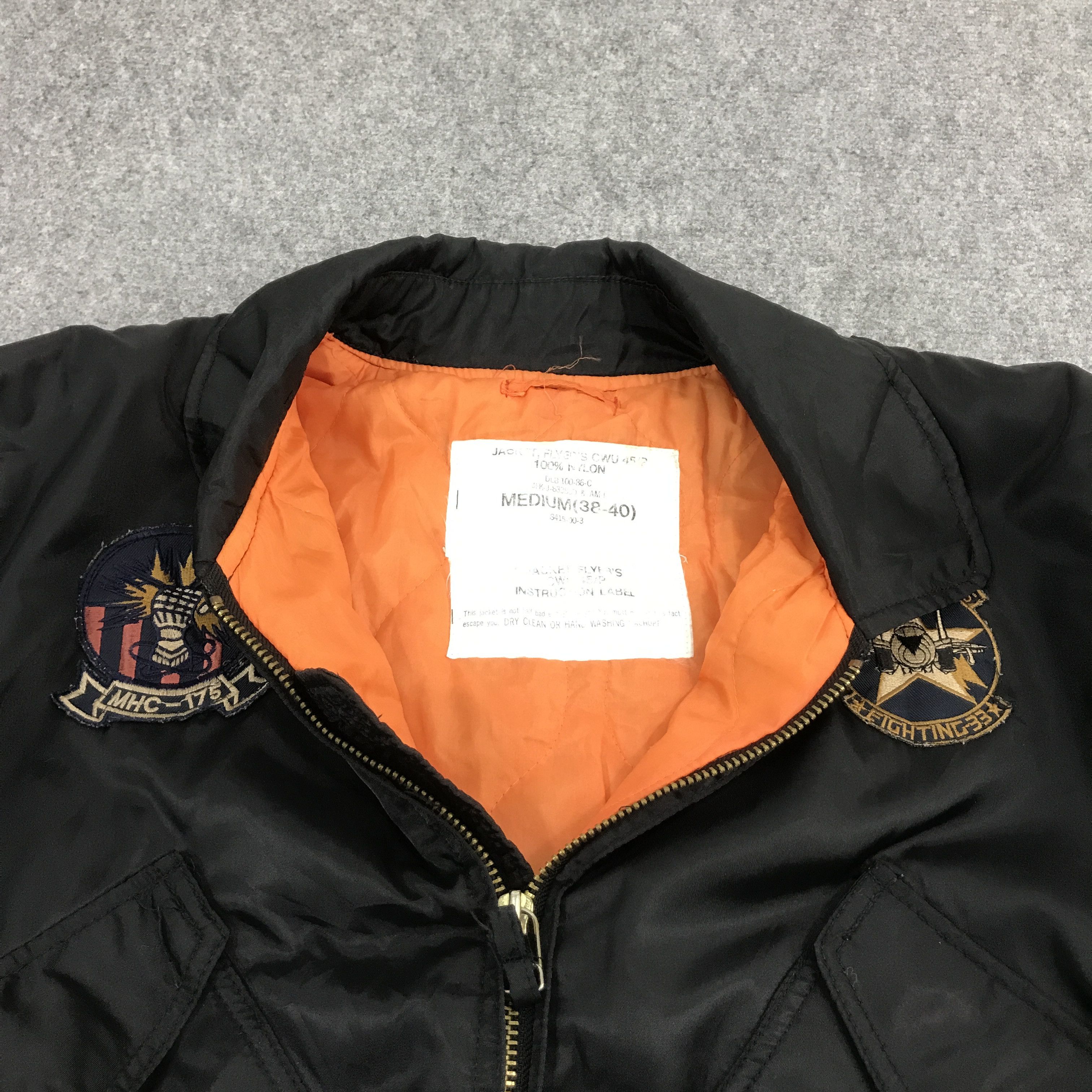 Japanese Brand meal combat individual Ma1 style Bomber jacket Size US M / EU 48-50 / 2 - 5 Thumbnail