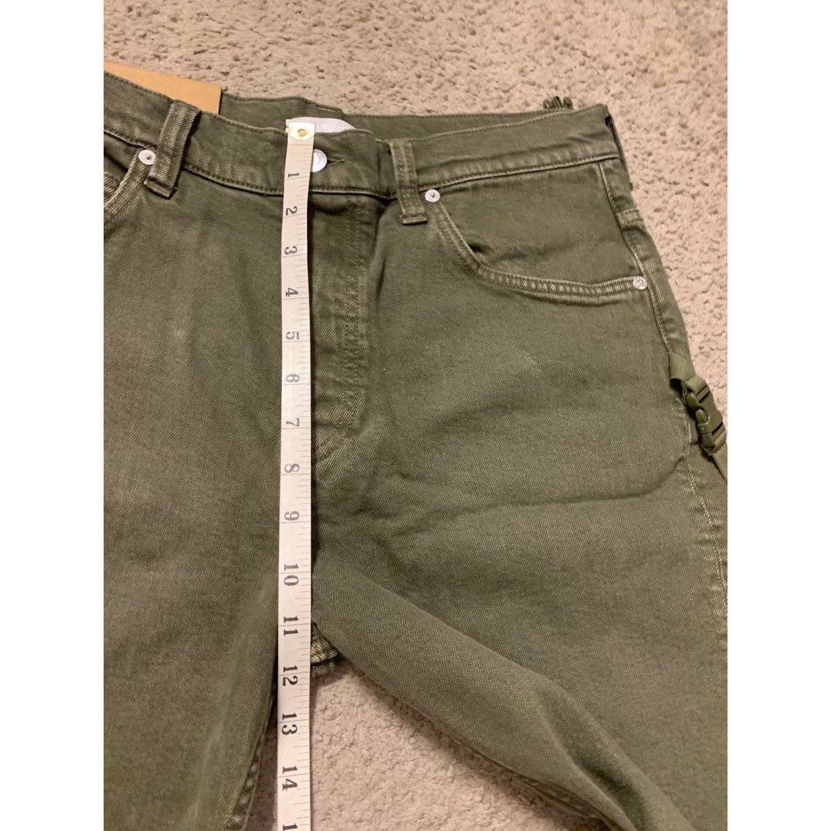 Helmut Lang HELMUT LANG STRAP JEANS Size US 31 - 22 Thumbnail