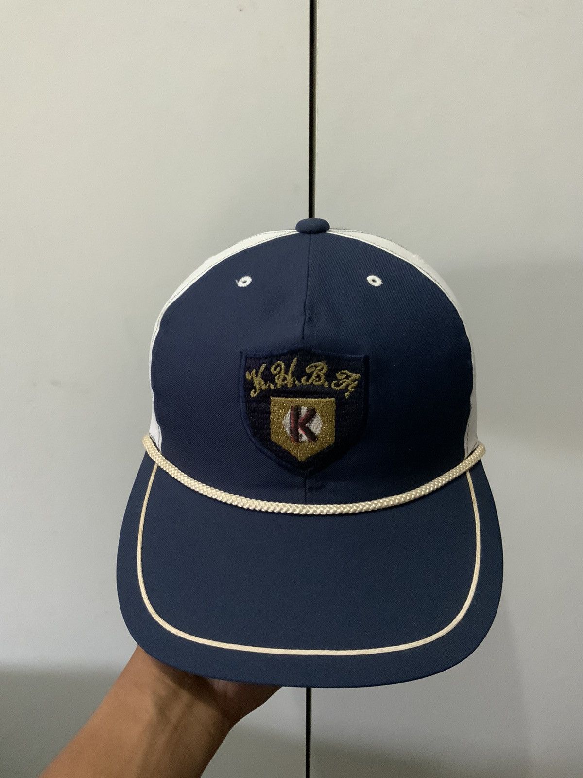 Japanese Brand Vintage Japan Indigo White Zipper Hat Size ONE SIZE - 5 Thumbnail