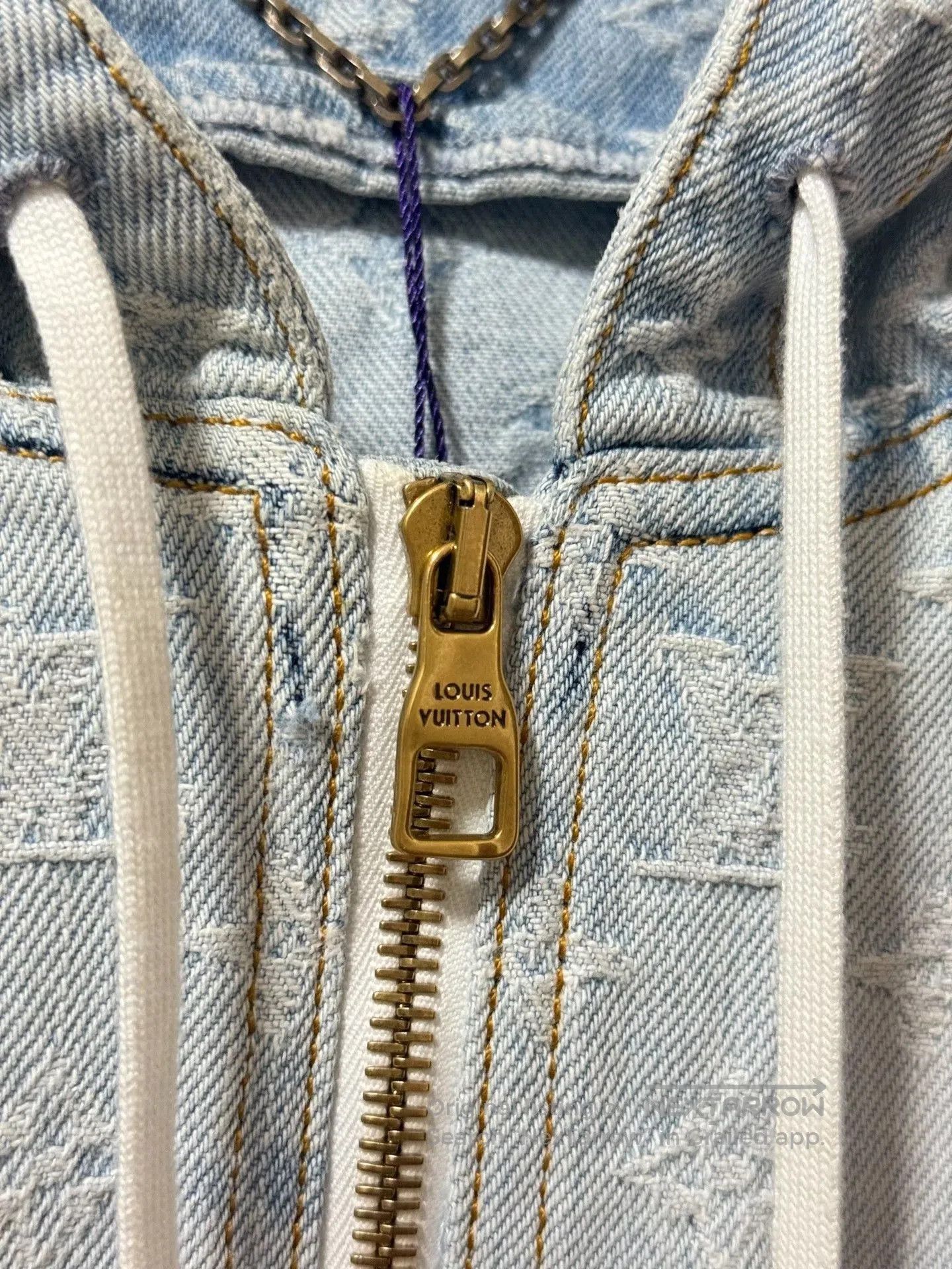Louis Vuitton Louis Vuitton NBA Limited Logo Denim Jacket. Size US M / EU 48-50 / 2 - 3 Thumbnail