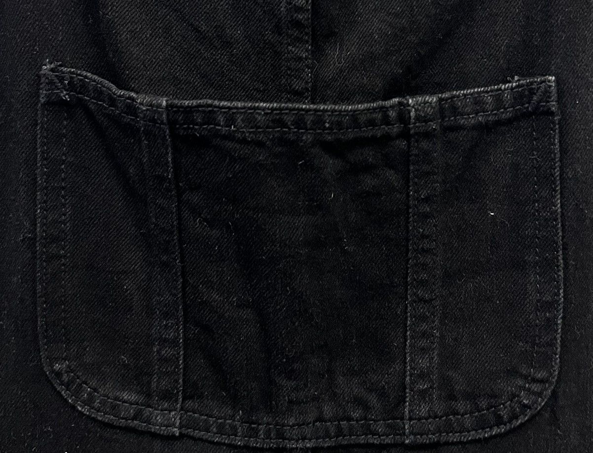 GU × Japanese Brand × Vintage GU Black Cotton Overalls (Size L) Size US 34 / EU 50 - 6 Thumbnail