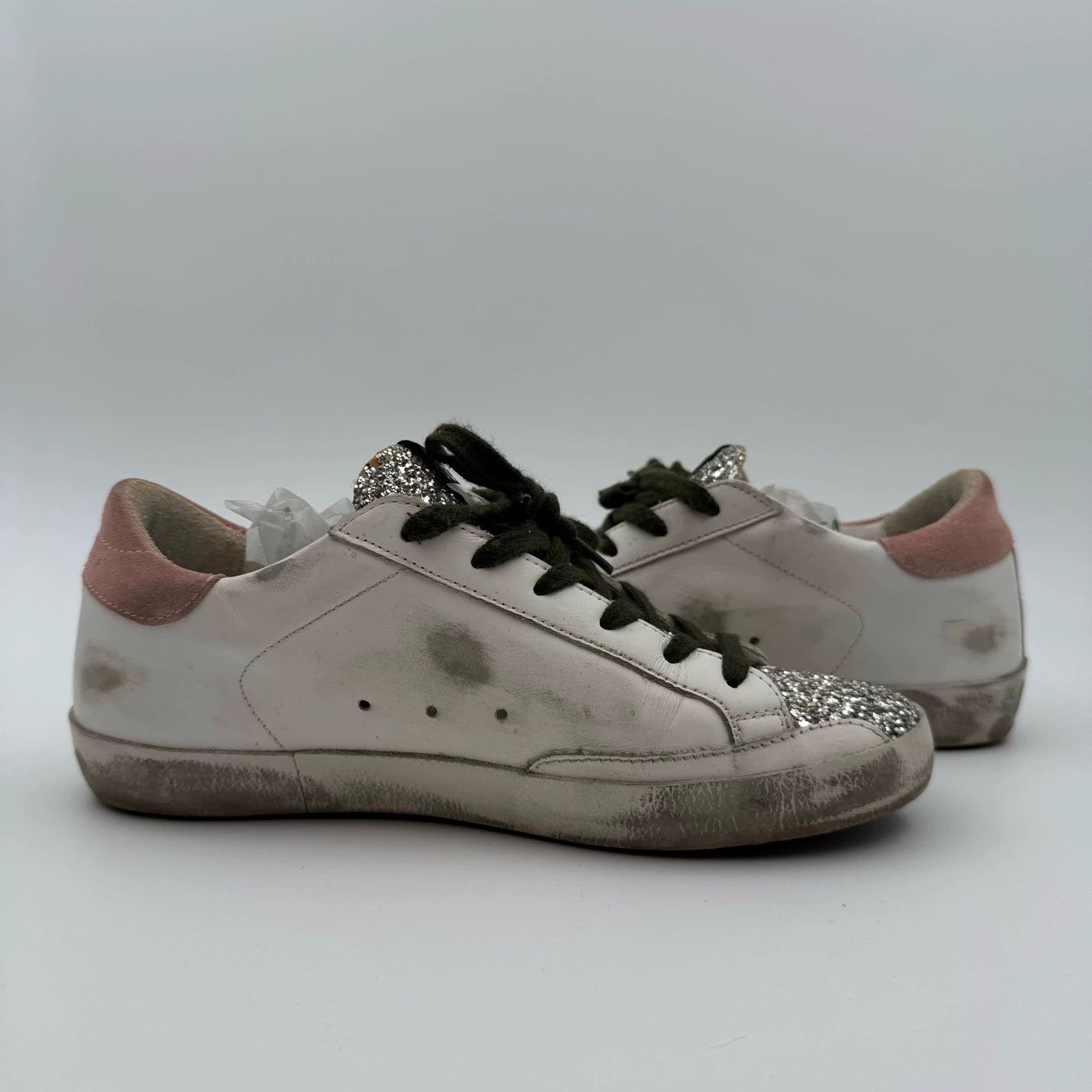 Golden Goose Golden Goose Ggdb Distressed Skate Shoes EU 37 New Size US 6.5 / IT 36.5 - 4 Thumbnail