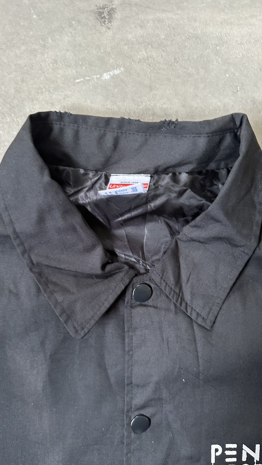 Japanese Brand VINTAGE PENGUIN RESEARCH JAPANESD ROCK BAND COACH JACKET Size US M / EU 48-50 / 2 - 7 Thumbnail