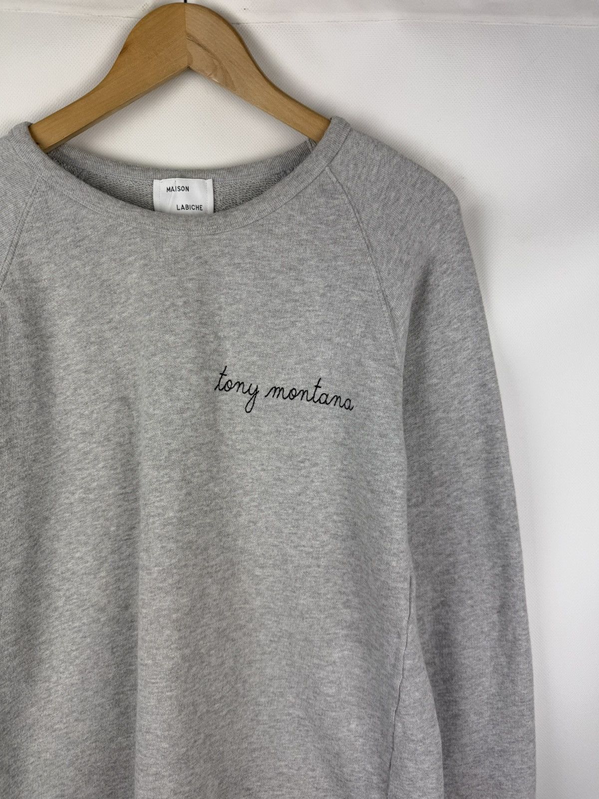 Maison Labiche Maison Labiche Tony Montana Ladies Sweatshirt Pullover Size L / US 10 / IT 46 - 5 Thumbnail