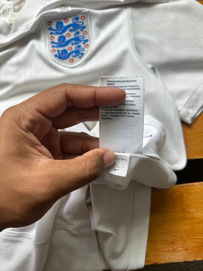 Nike NIKE ENGLAND JERSEY Size US S / EU 44-46 / 1 - 7 Thumbnail