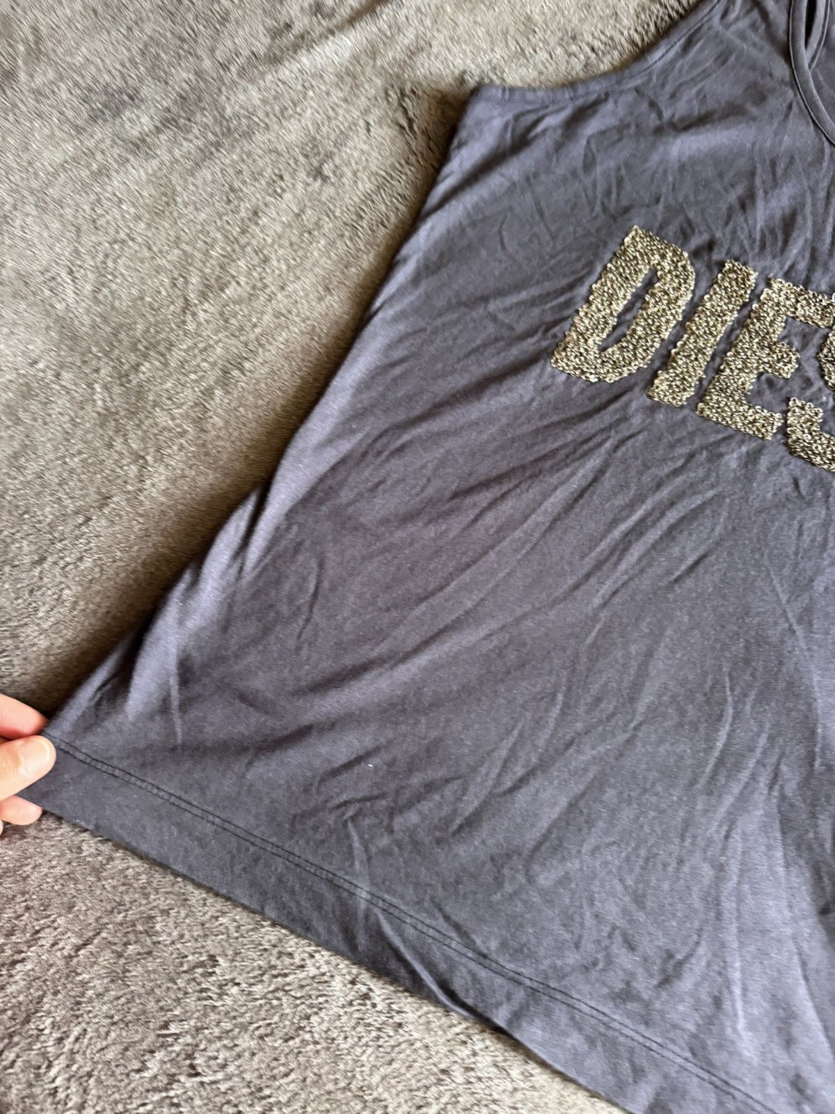 Diesel × Vintage Diesel rare tank top iron logo metal logo y2k Size M / US 6-8 / IT 42-44 - 6 Thumbnail