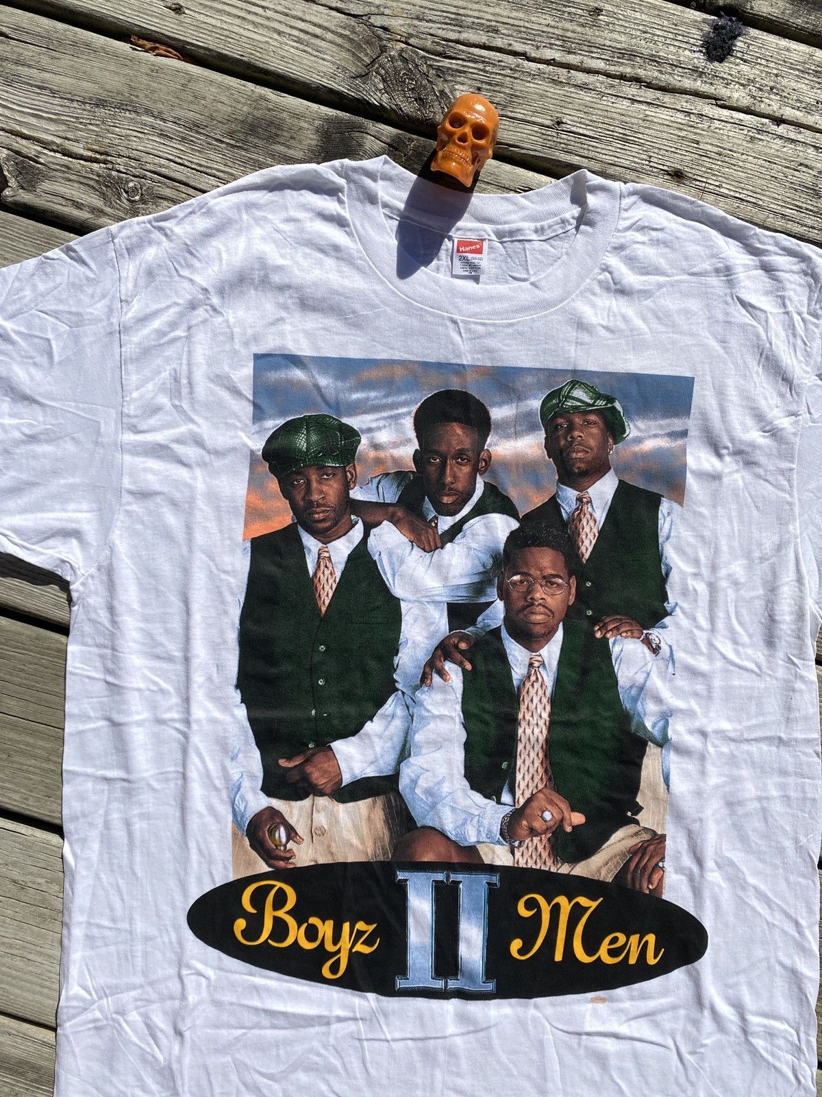Band Tees × Hanes × Vintage 1995 Boyz II Men all around the world tour shirt sz XXL Size US XXL / EU 58 / 5 - 1 Thumbnail