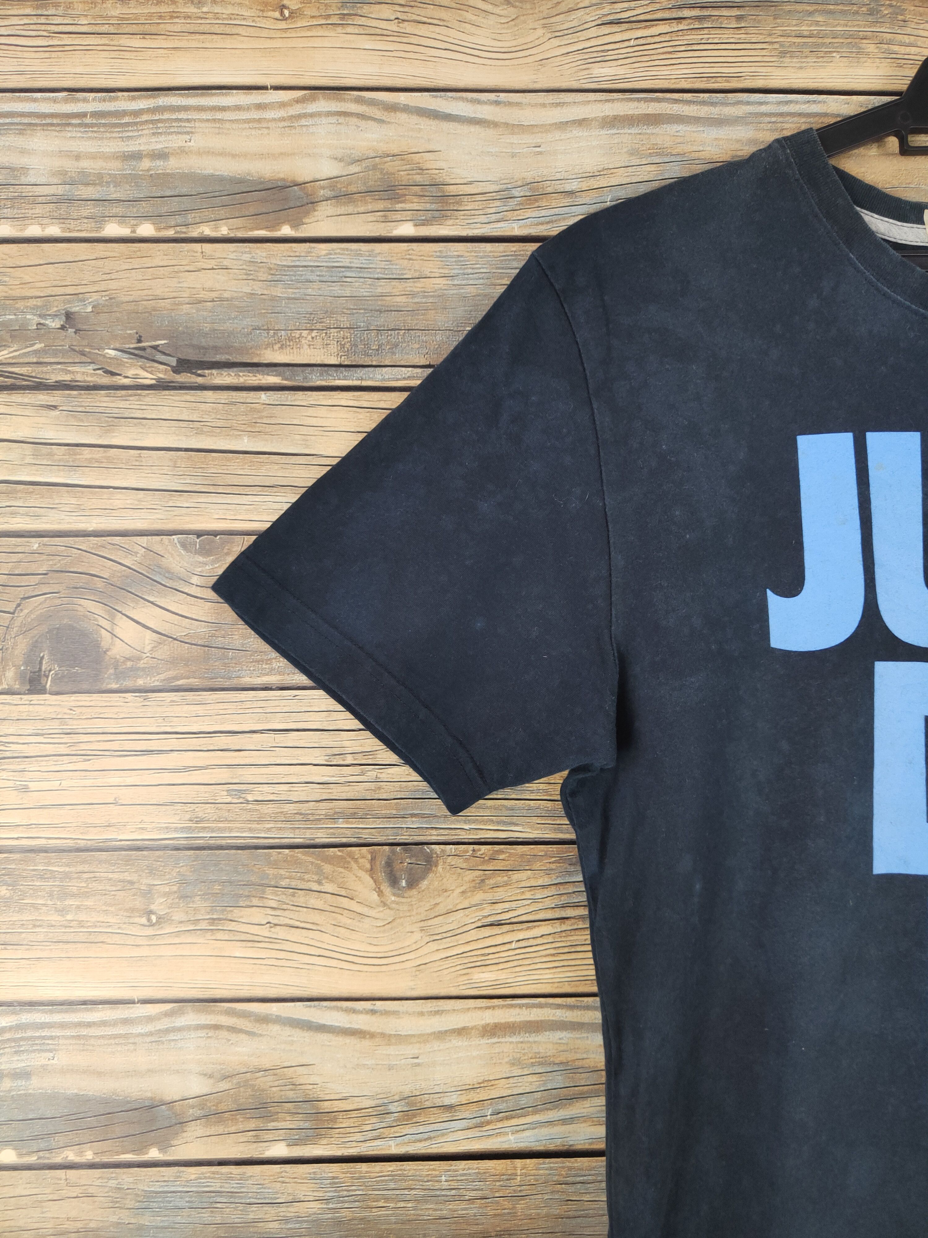 Nike DL Nike just fo it faded Navy Short Sleeve T-shirt #624 Size US M / EU 48-50 / 2 - 4 Thumbnail