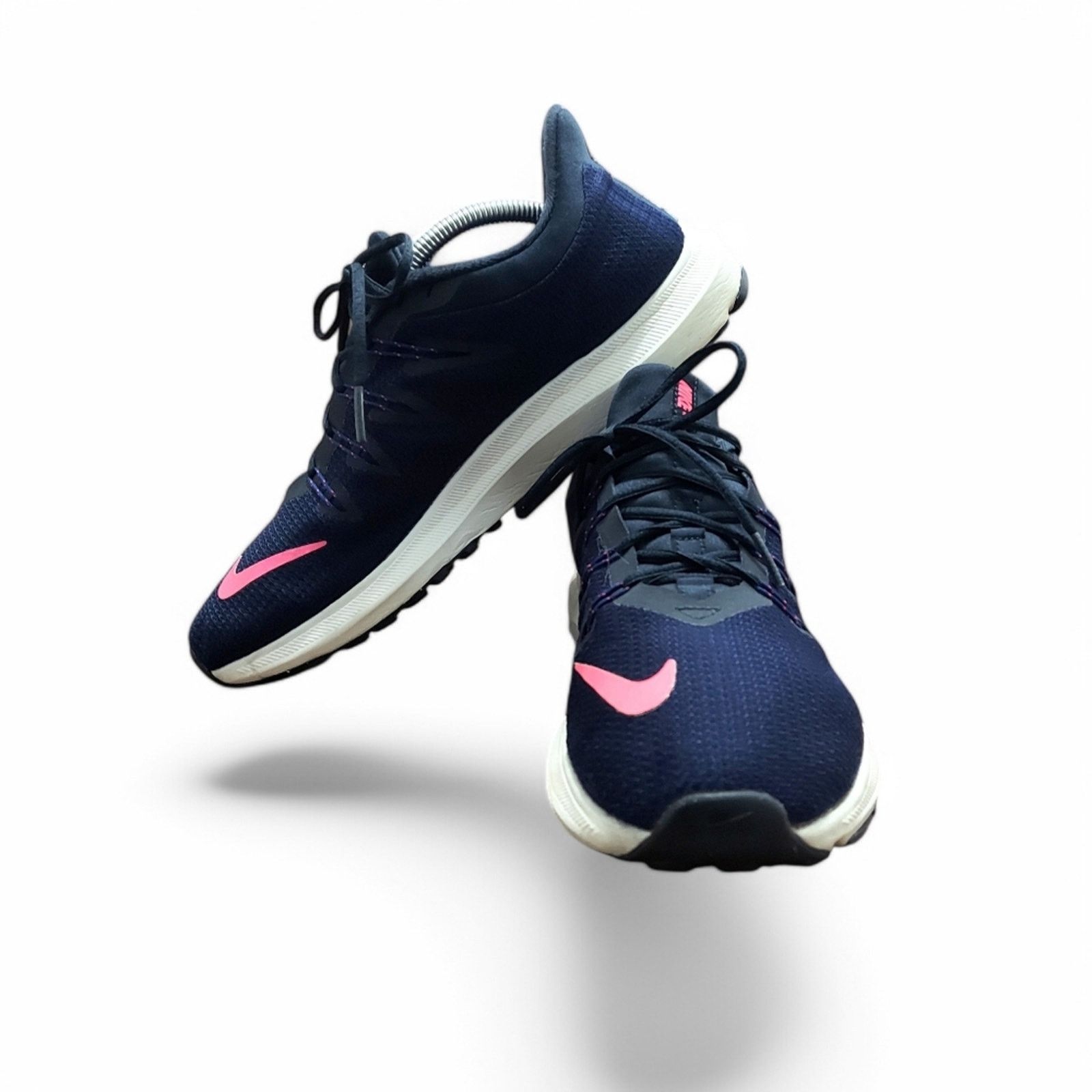 Nike Nike Pink and Blue Athletic Shoes Breathable Upper Size US 10.5 / IT 40.5 - 3 Thumbnail