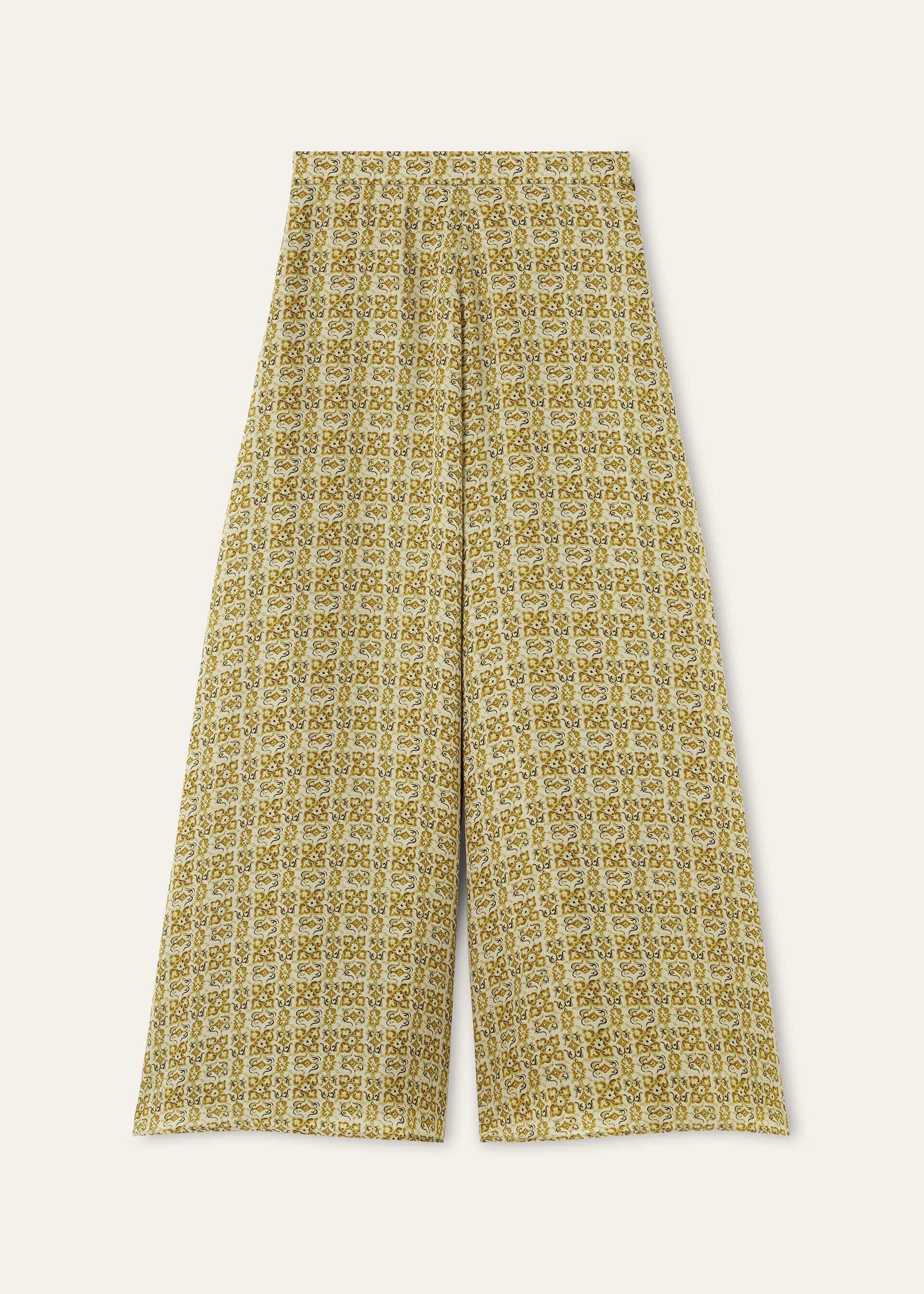 Loro Piana os11x0426 FAQ9413 Frank Pant in Light Olive/Burnt Orange Size 28" / US 6 / IT 42 - 1 Thumbnail