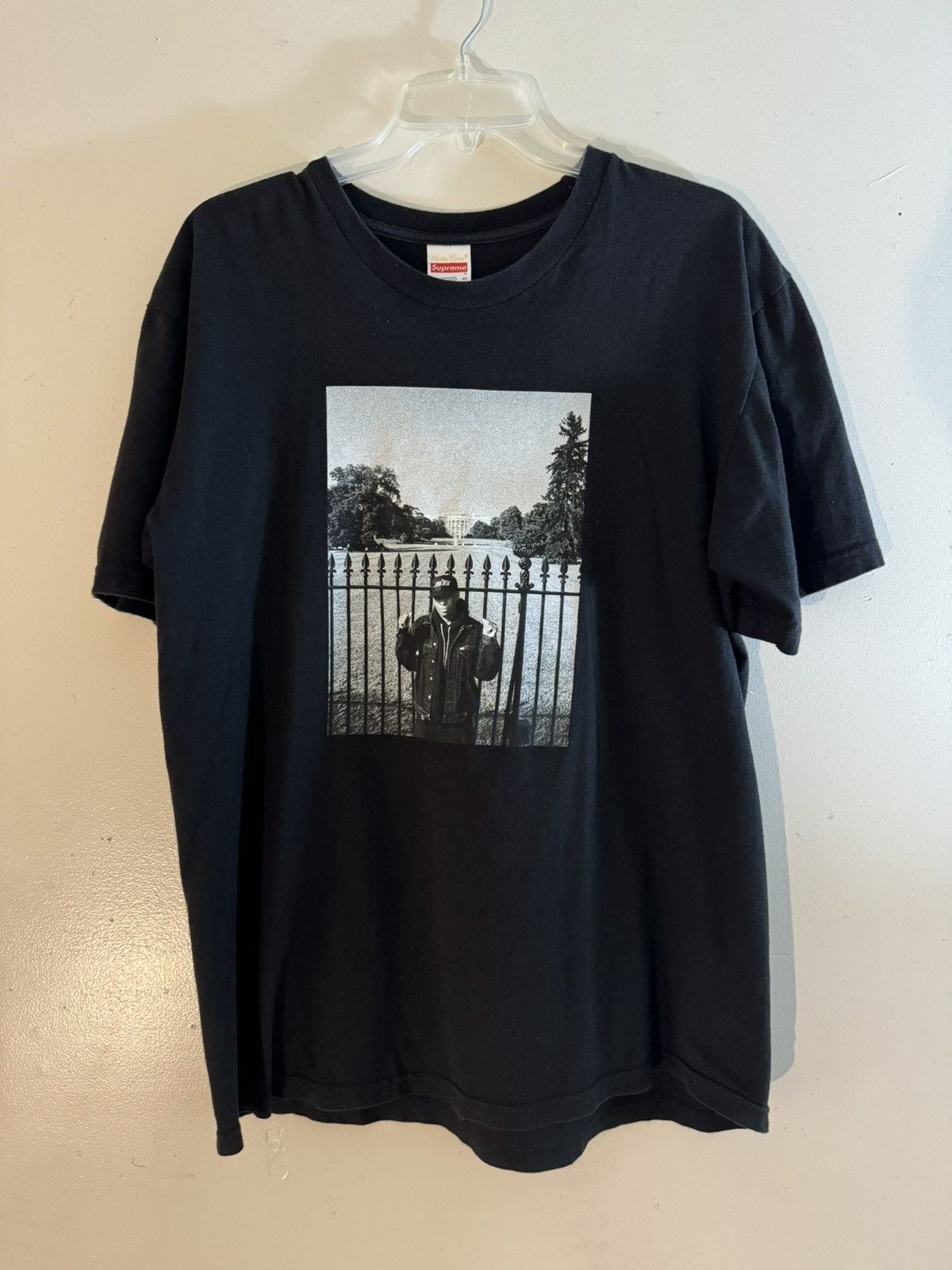 Supreme public enemy white house tee on sale