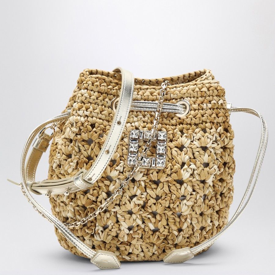 Roger Vivier o1d2blof0924 Size : OS / Bucket Bag In Beige Size ONE SIZE - 3 Thumbnail