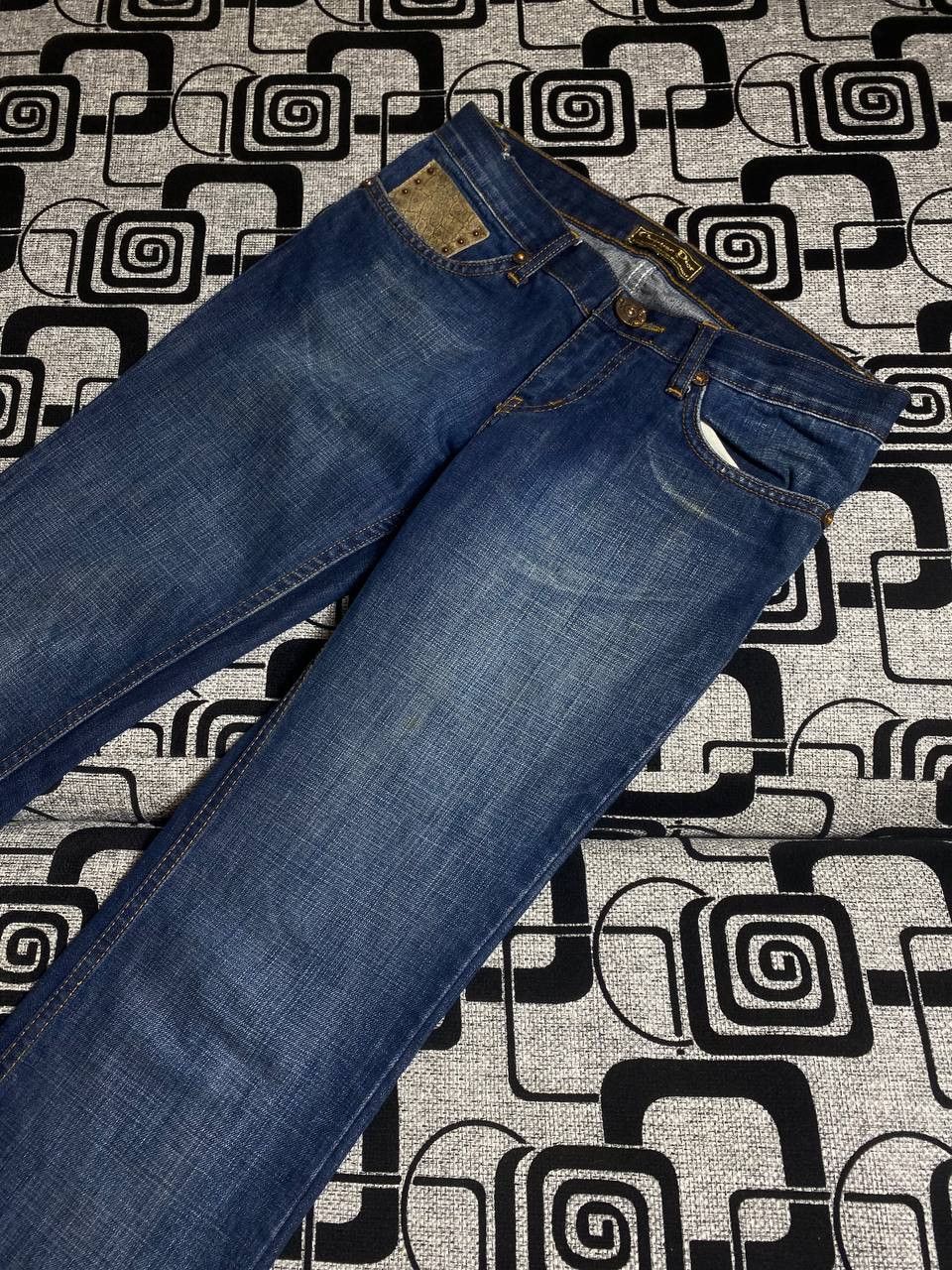 Other Crazy Crash Dirty Baggy Faded Jean Japan Avant Garde Style Size US 30 / EU 46 - 9 Thumbnail