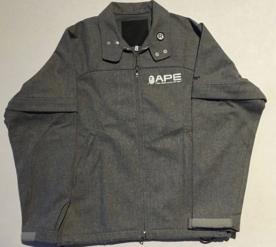 Bape Bape heavy coaches jacket Size US S / EU 44-46 / 1 - 1 Thumbnail
