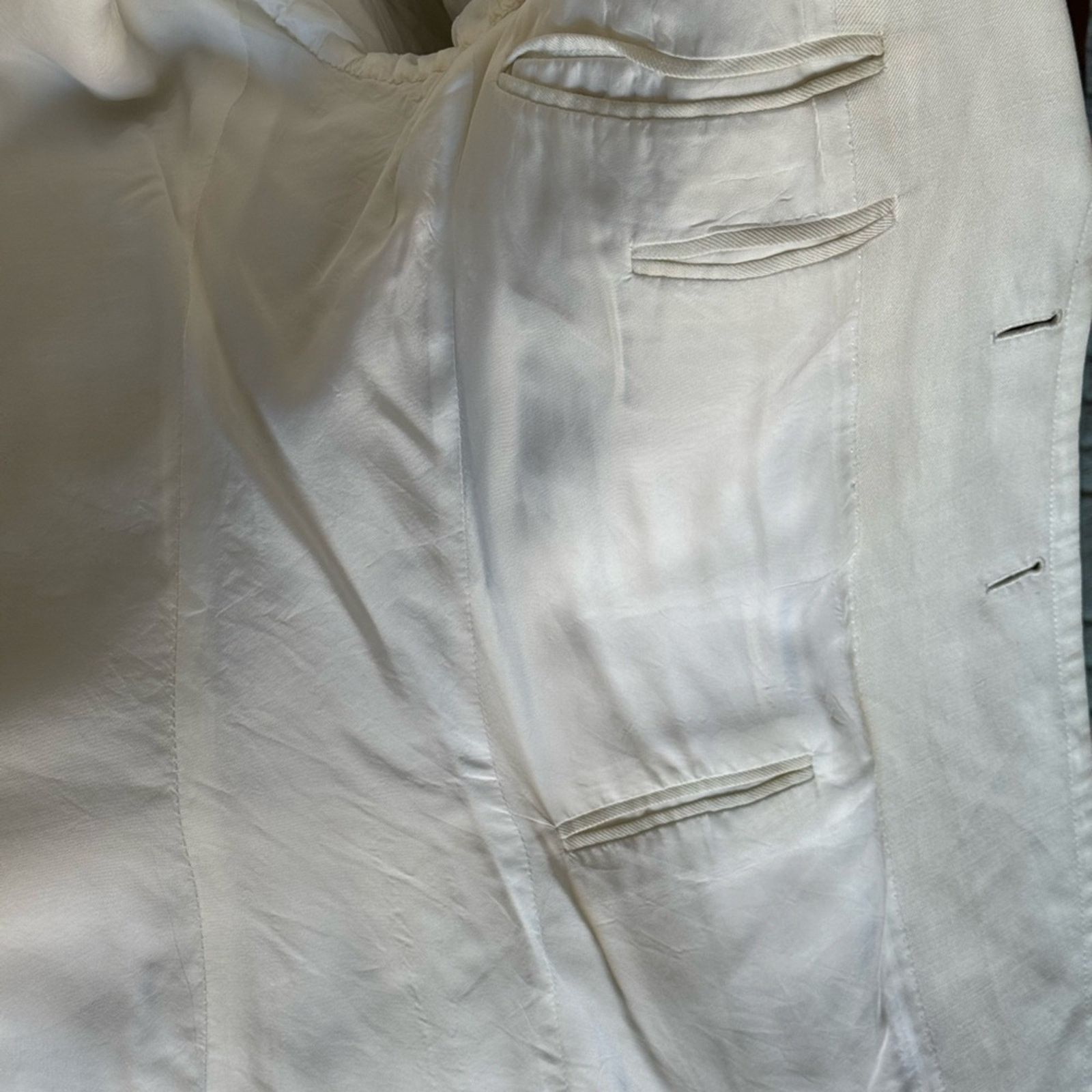Gucci Gucci Classic White Men's Blazer Size 48R - 7 Thumbnail