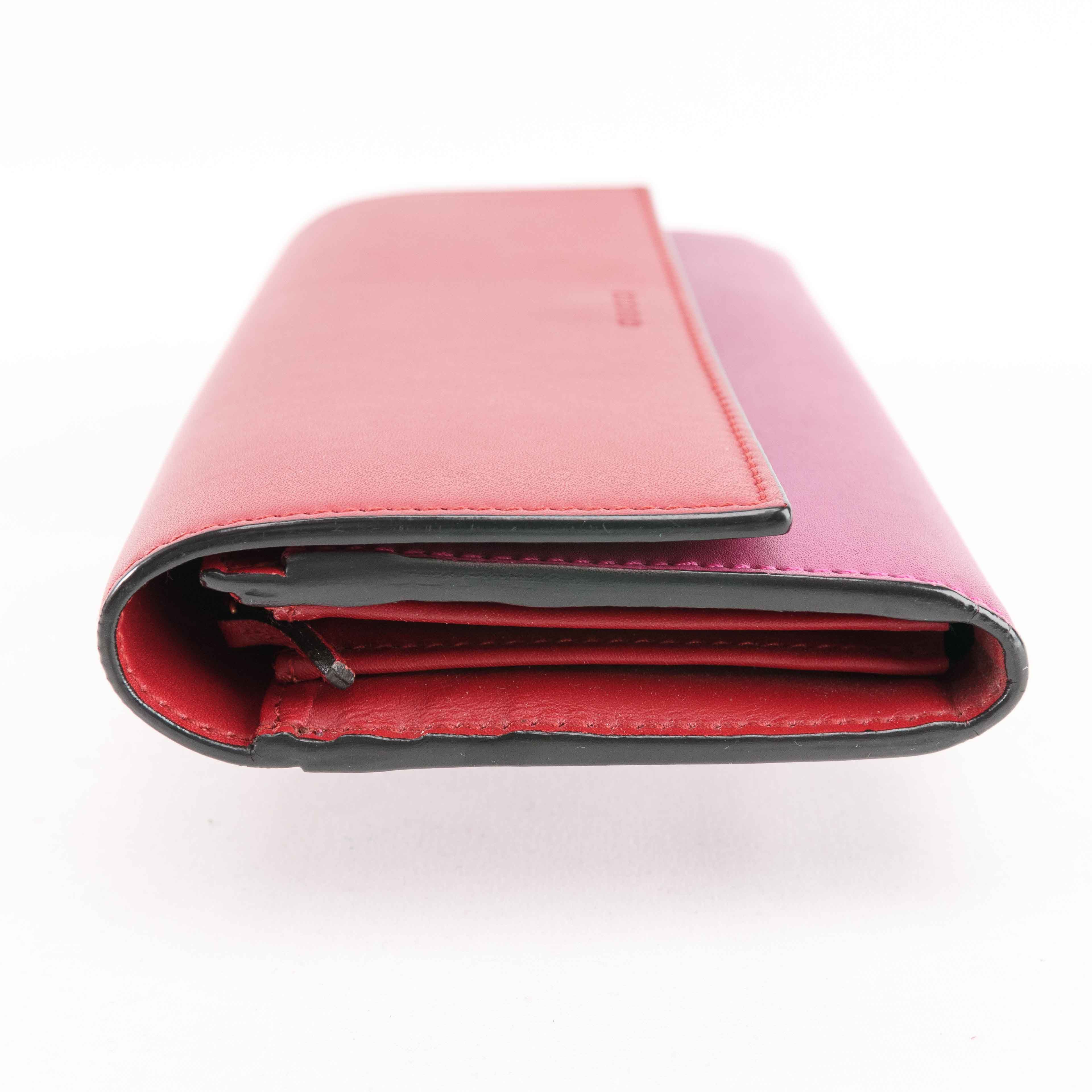 Gucci Gucci Bicolor Leather Continental Wallet Size ONE SIZE - 7 Thumbnail