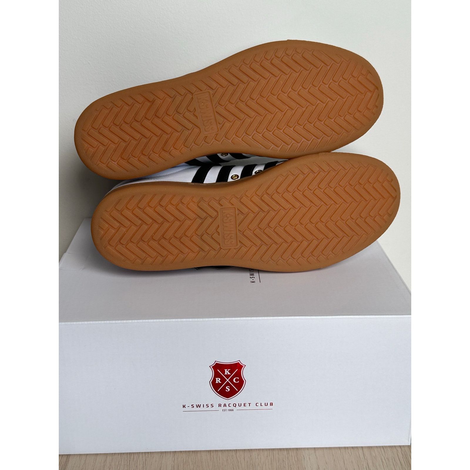 K-Swiss K-Swiss x Anwar Carrots Classic 66 White Sneaker - Size 8M Size US 8 / EU 41 - 7 Thumbnail