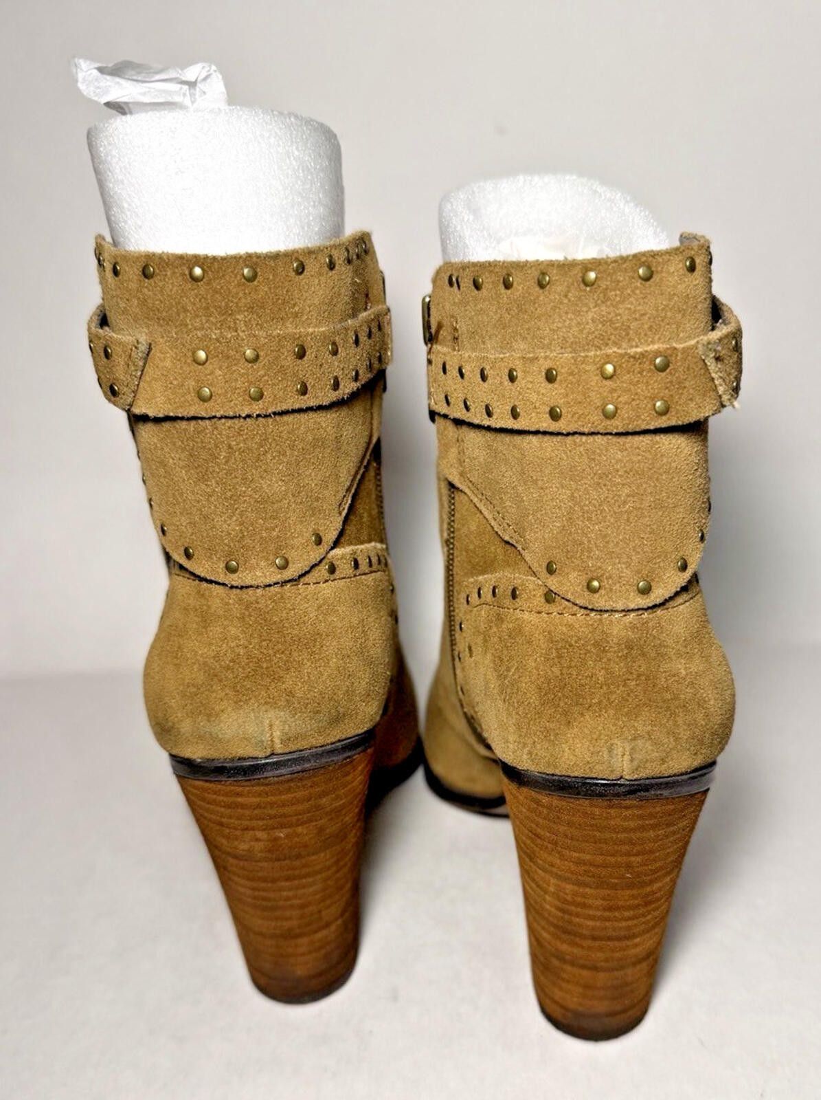 Vince Camuto VINCE CAMUTO Faythes Pinhead Ankle Boots Heels Brown Size US 9.5 / IT 39.5 - 4 Thumbnail