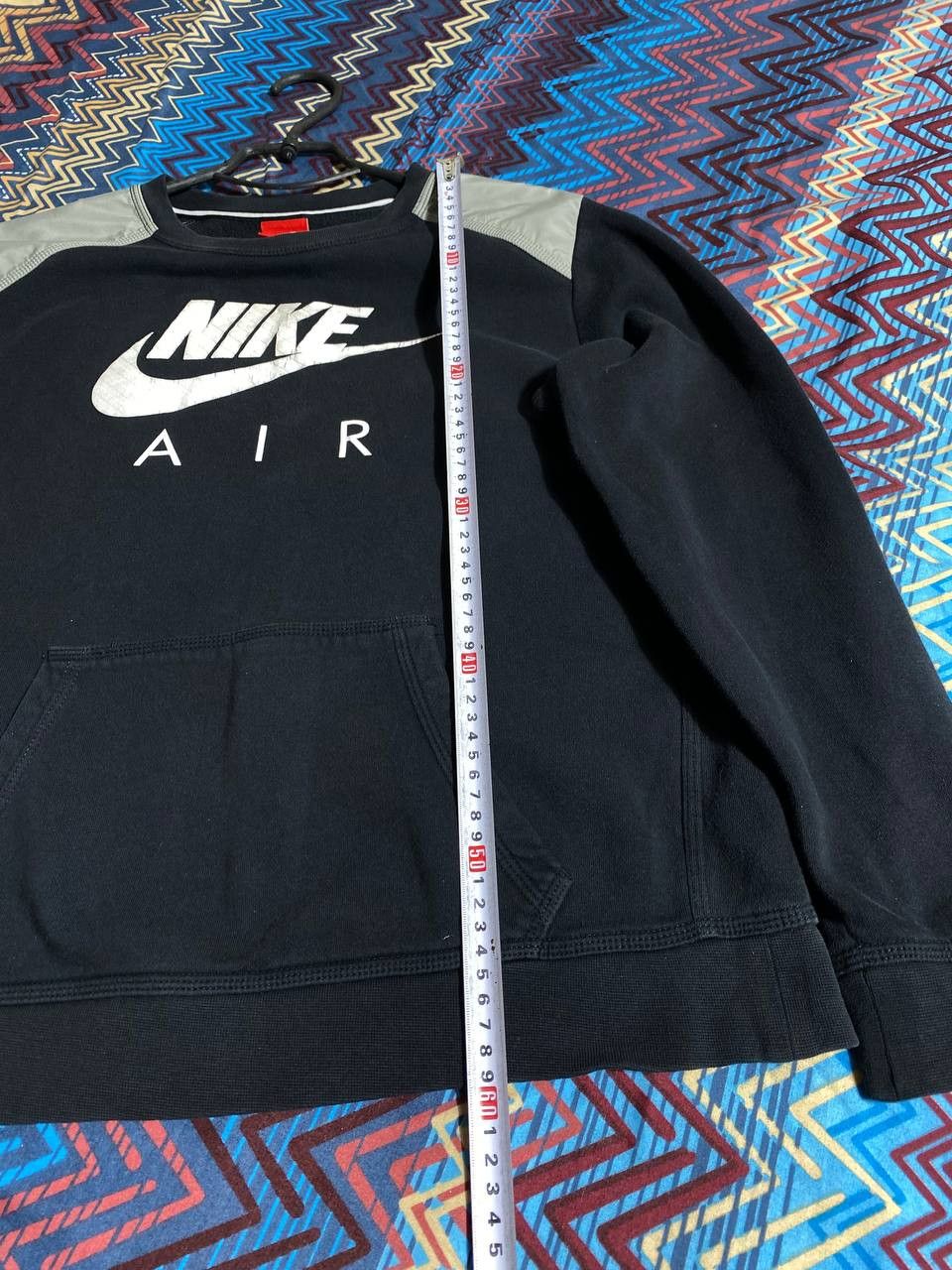 Nike × Vintage 90s Nike Air Big Logo Vintage Y2K Faded Retro Sweatshirt Size US L / EU 52-54 / 3 - 10 Thumbnail