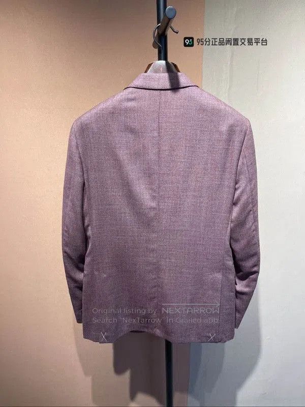 Ermenegildo Zegna Zegna Men's Trofeo Wool Suit Jacket. Size US L / EU 52-54 / 3 - 2 Thumbnail