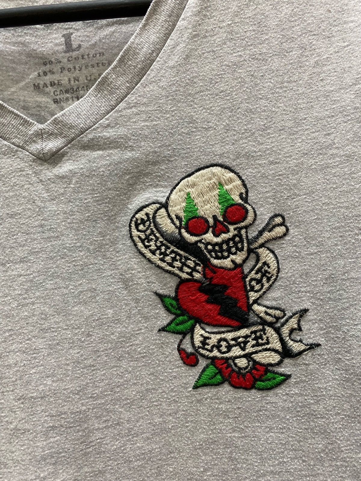 Christian Audigier × Ed Hardy Vintage 00’s Ed Hardy Hype T-Shirt Size US L / EU 52-54 / 3 - 12 Thumbnail