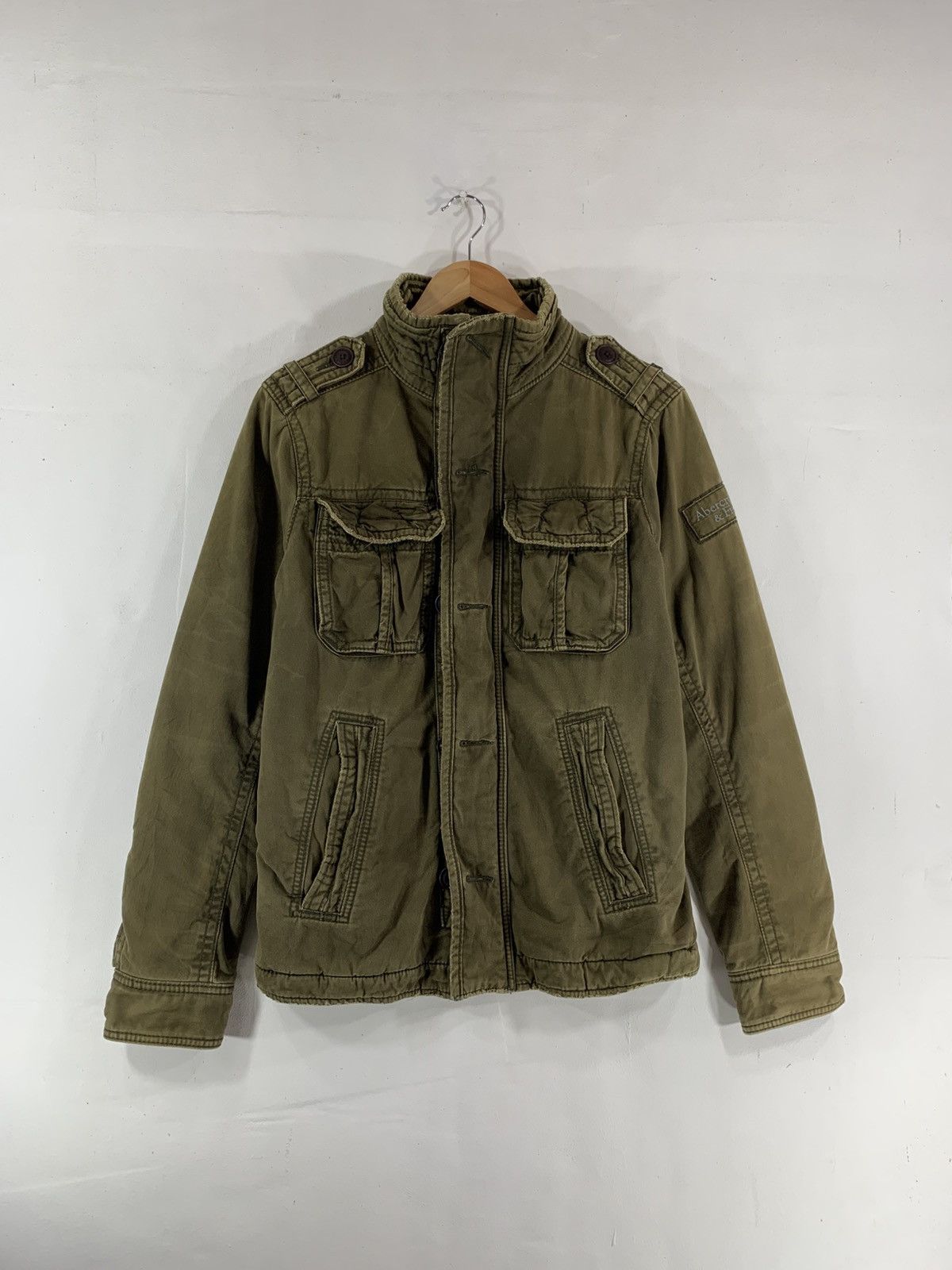 Vintage Abercrombie & Fitch Camouflage Military Army Style