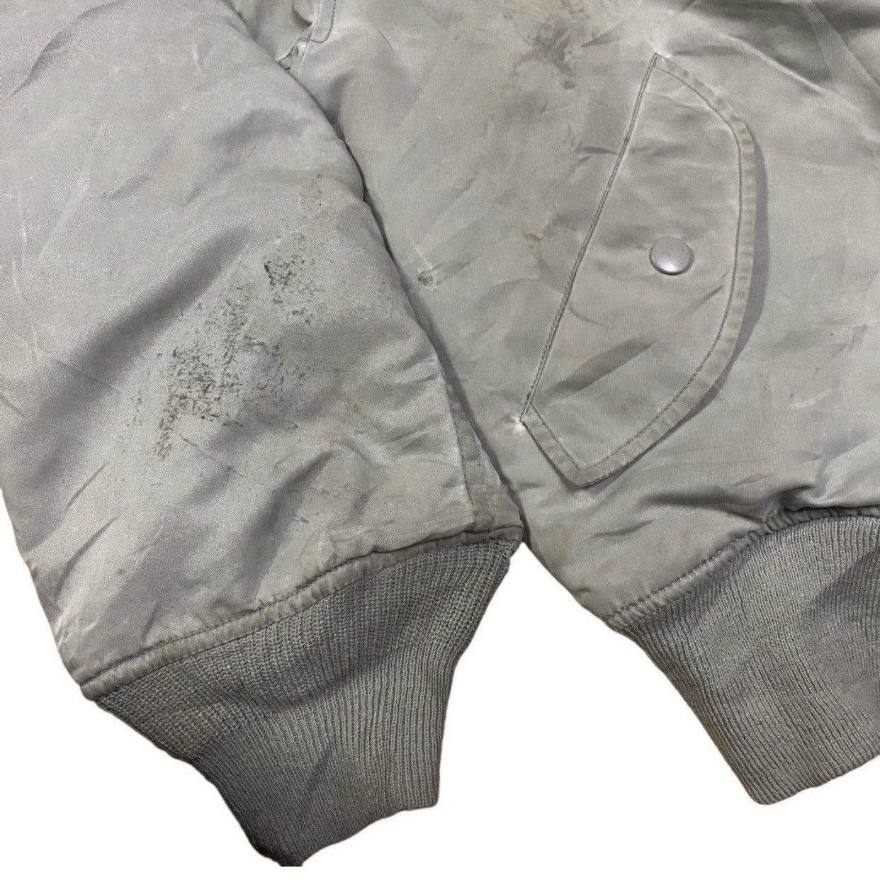 Other Vintage MA 1 US Air Force Reversible Bomber Jacket. #C3 Size US L / EU 52-54 / 3 - 6 Thumbnail