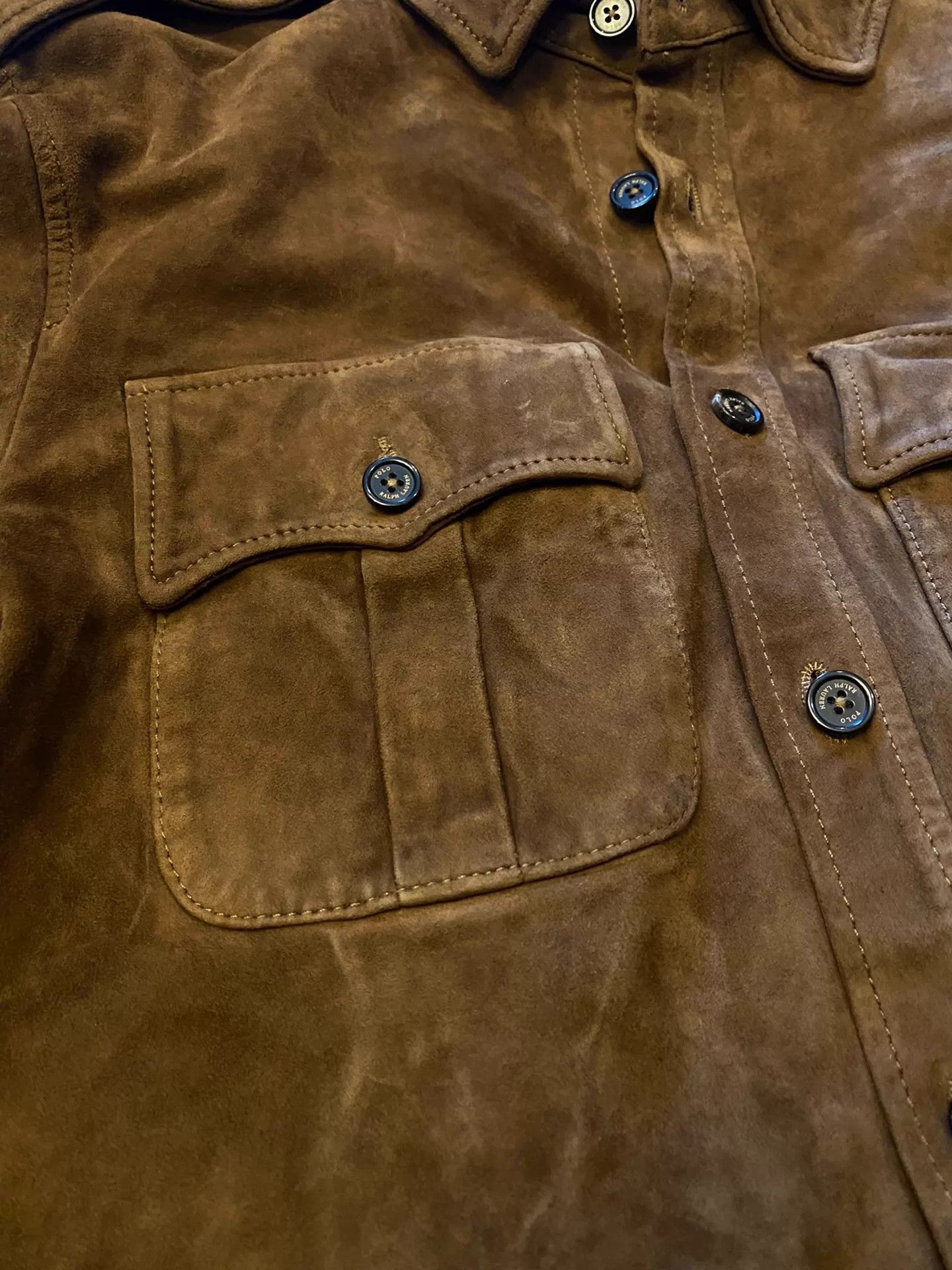 Polo Ralph Lauren RALPH LAUREN POLO RRL Heavyweight Sheepskin Jacket S Size US S / EU 44-46 / 1 - 7 Thumbnail