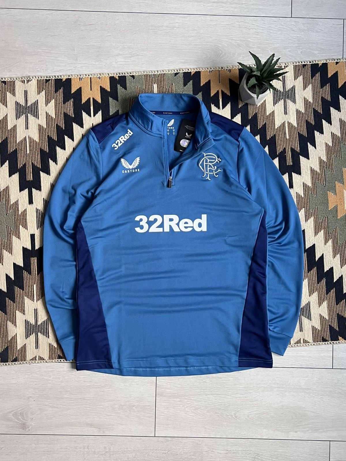 Hummel NEW! Castore Raingers 2022-23 Training 1/4 Zip Tracktop Size US M / EU 48-50 / 2 - 1 Thumbnail