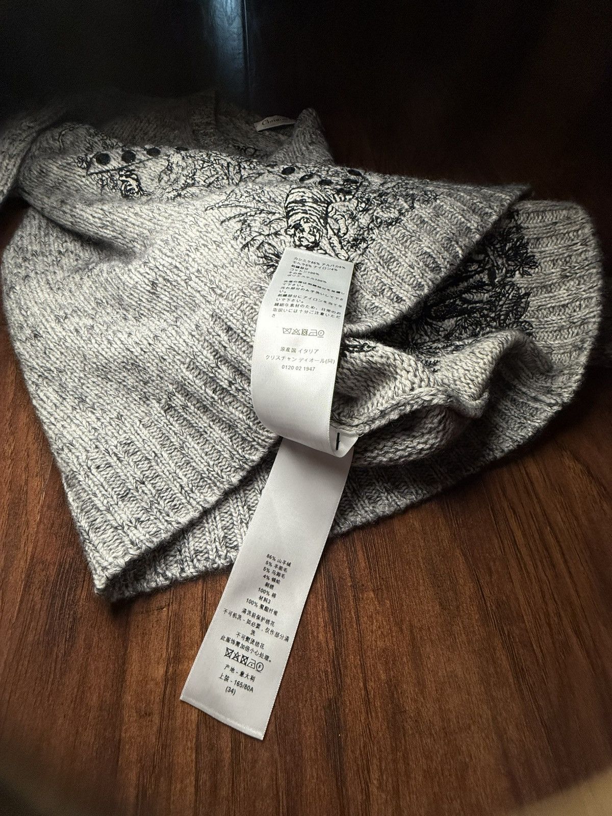 Dior Authentic Christian Dior by John Galliano sweater pullover Size XS / US 0-2 / IT 36-38 - 10 Thumbnail