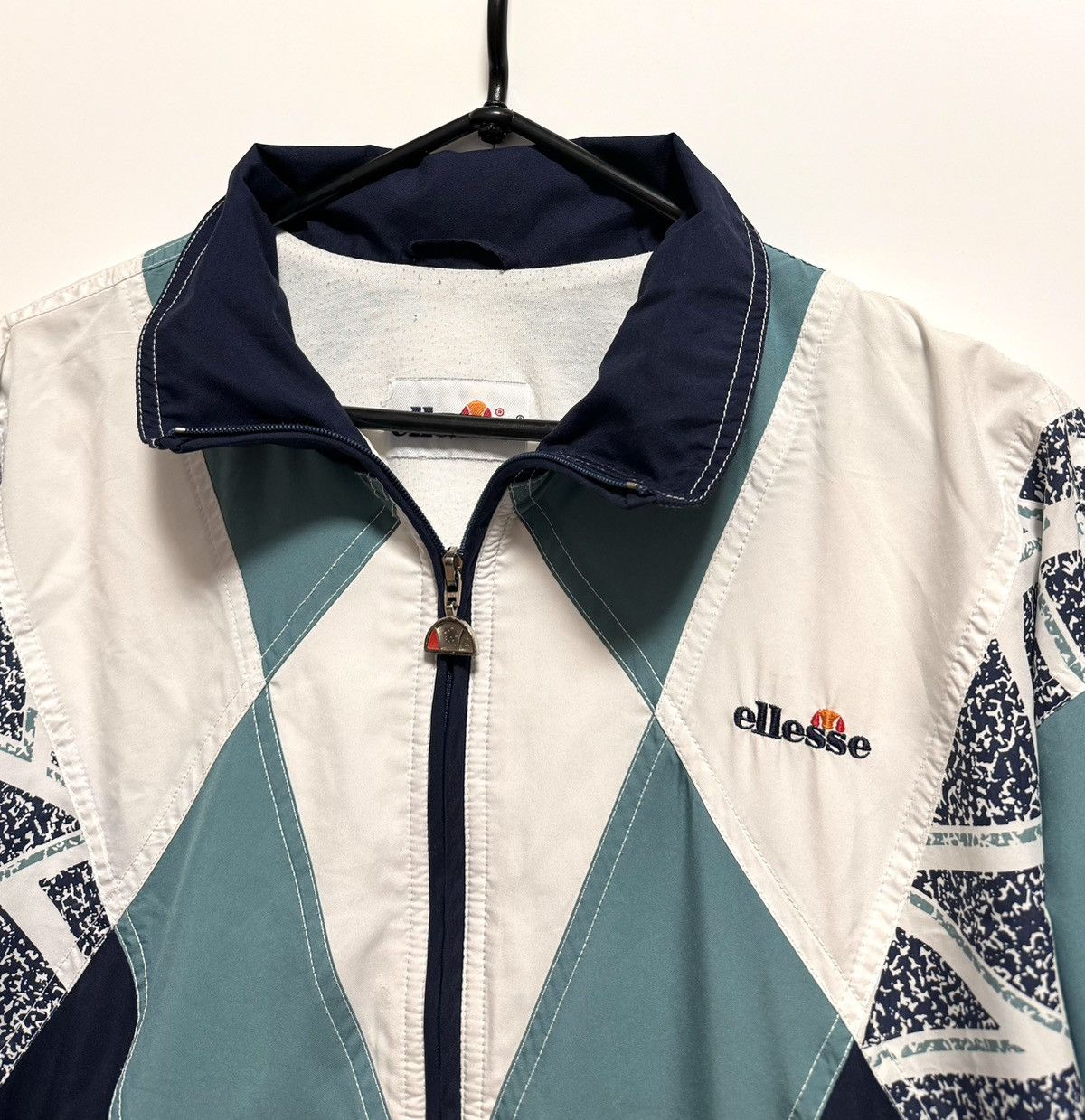 Ellesse × Vintage Vintage 2000s Ellesse Zip Up Light Jacket L Size US M / EU 48-50 / 2 - 6 Thumbnail