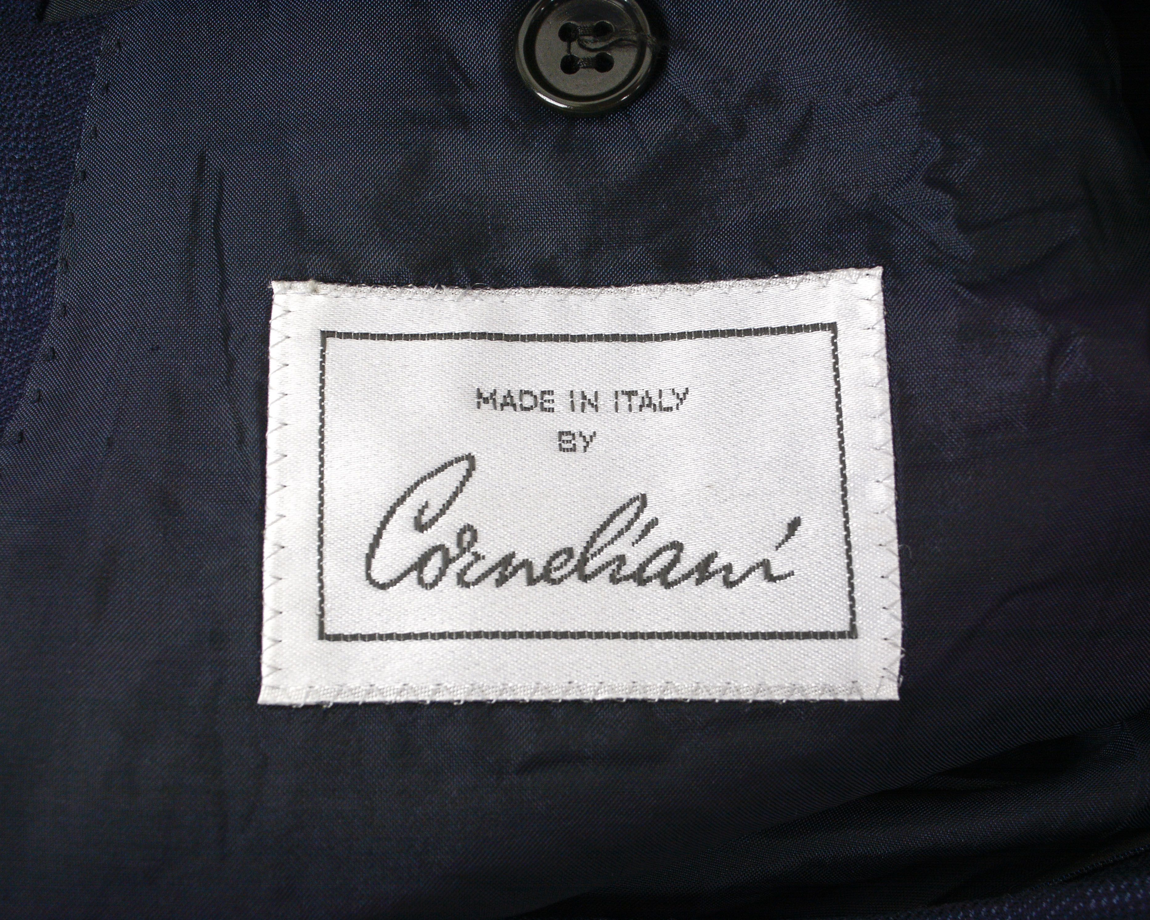Corneliani × Vintage Double breasted Wool UK 38 US Blazer Suit jacket sport coat Size 38R - 5 Thumbnail