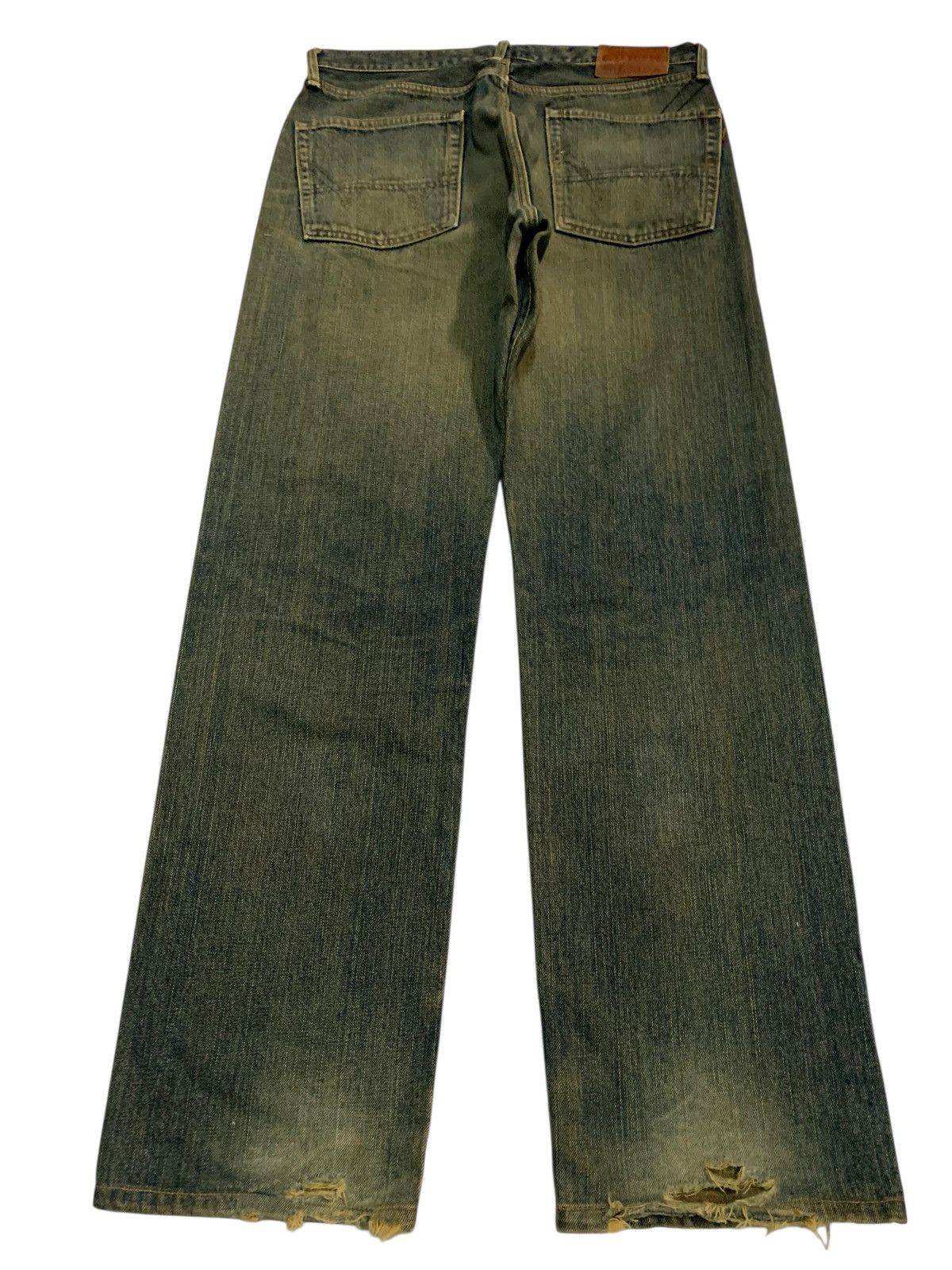 Kapital VINTAGE EDWIN 505X SELVEDGE RUSTY MUDWASH DISTRESSED DENIM Size US 33 - 4 Thumbnail